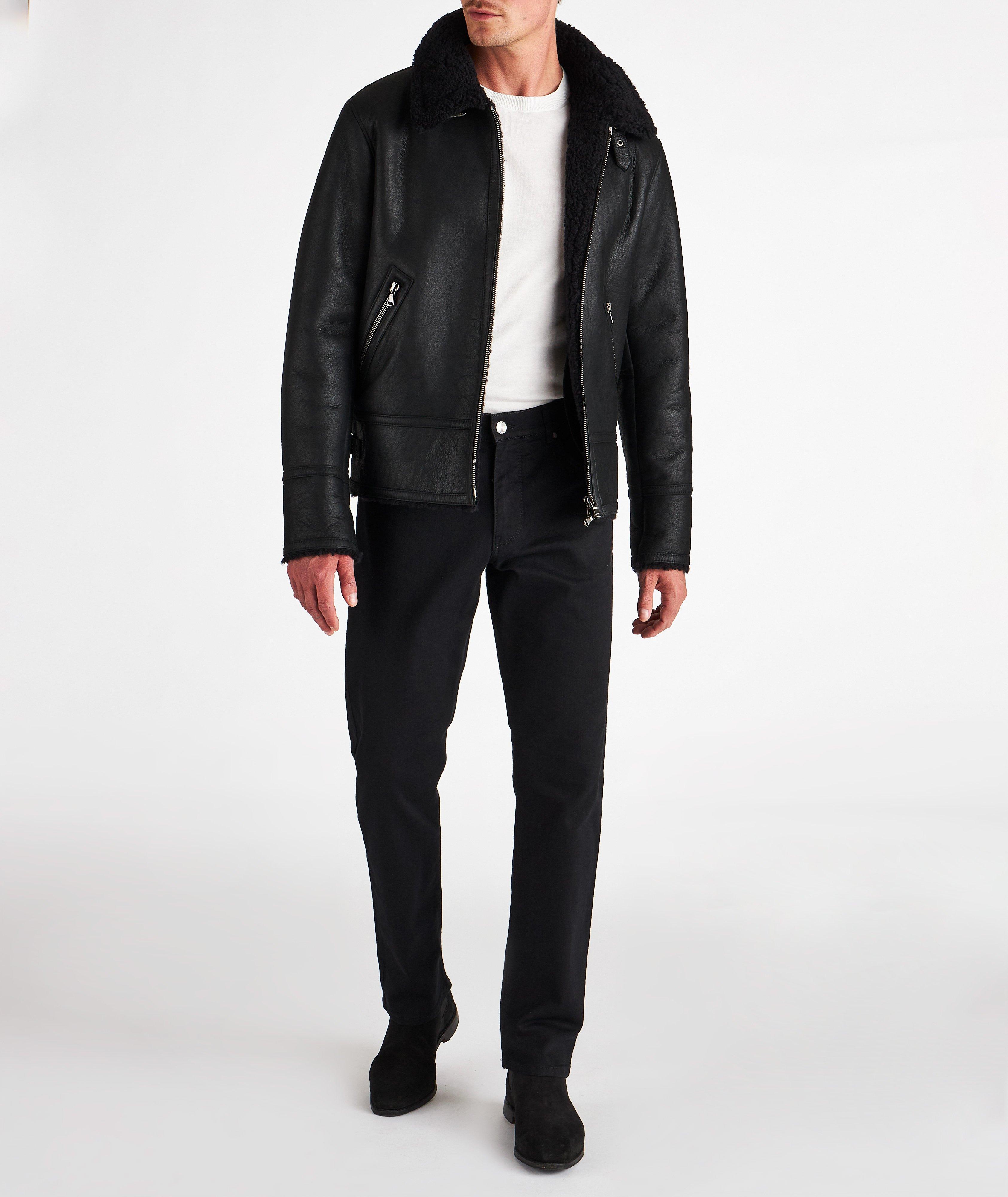 Alim Shearling Pilot Jacket image 1