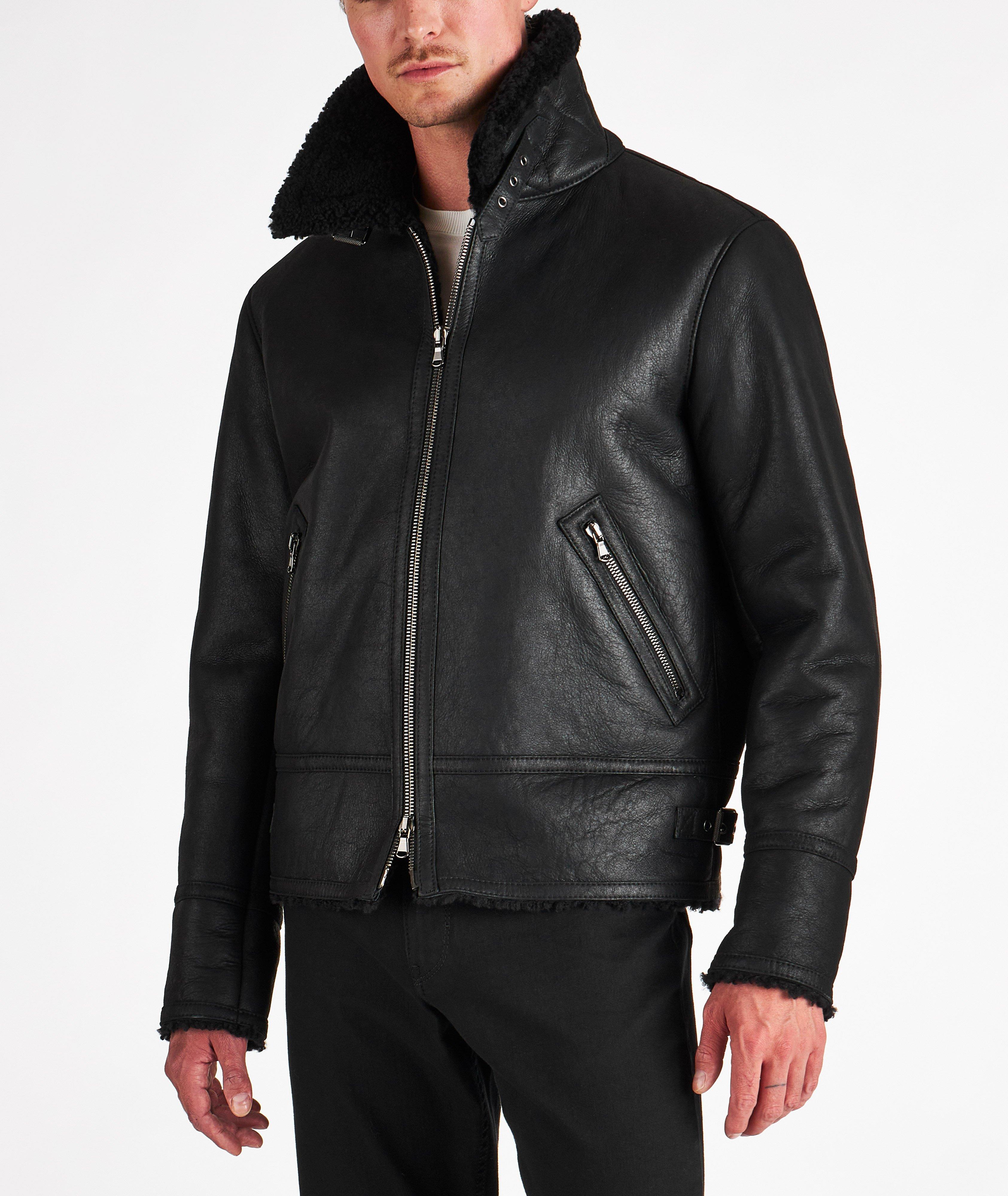 Alim Shearling Pilot Jacket image 2