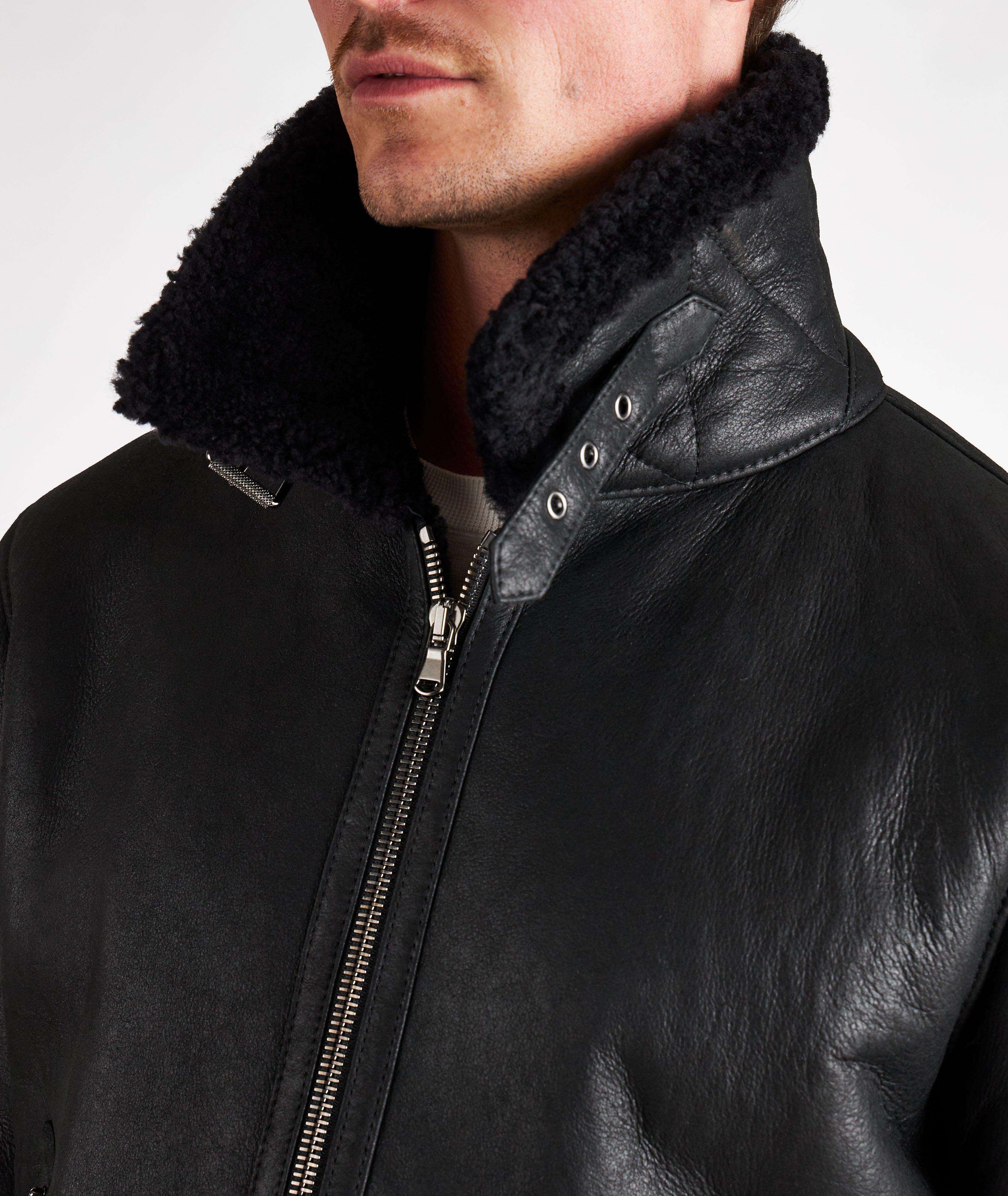 Alim Shearling Pilot Jacket image 4