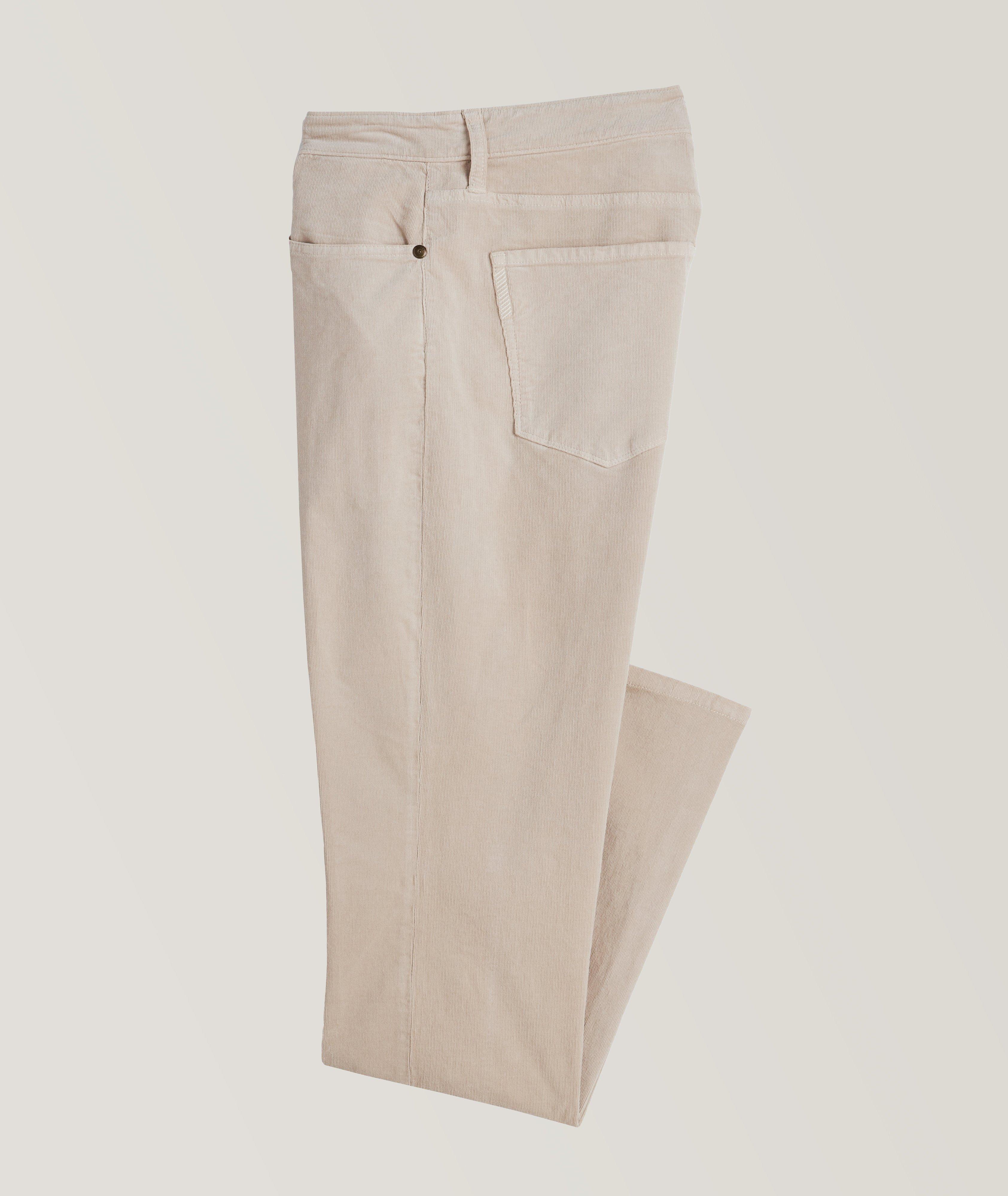 Paige Lennox Slim-Fit Corduroy Jeans