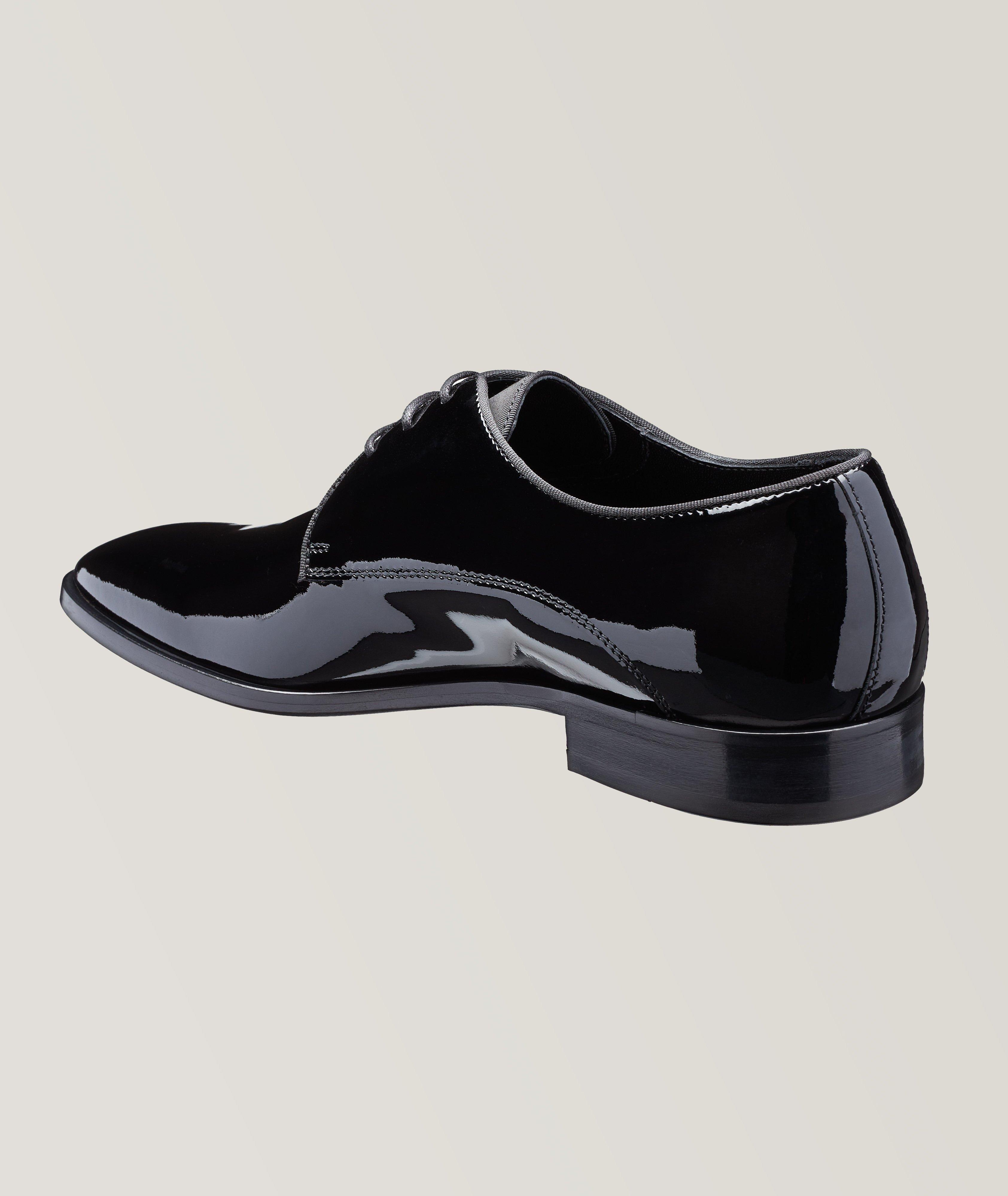 Patent leather sale slippers