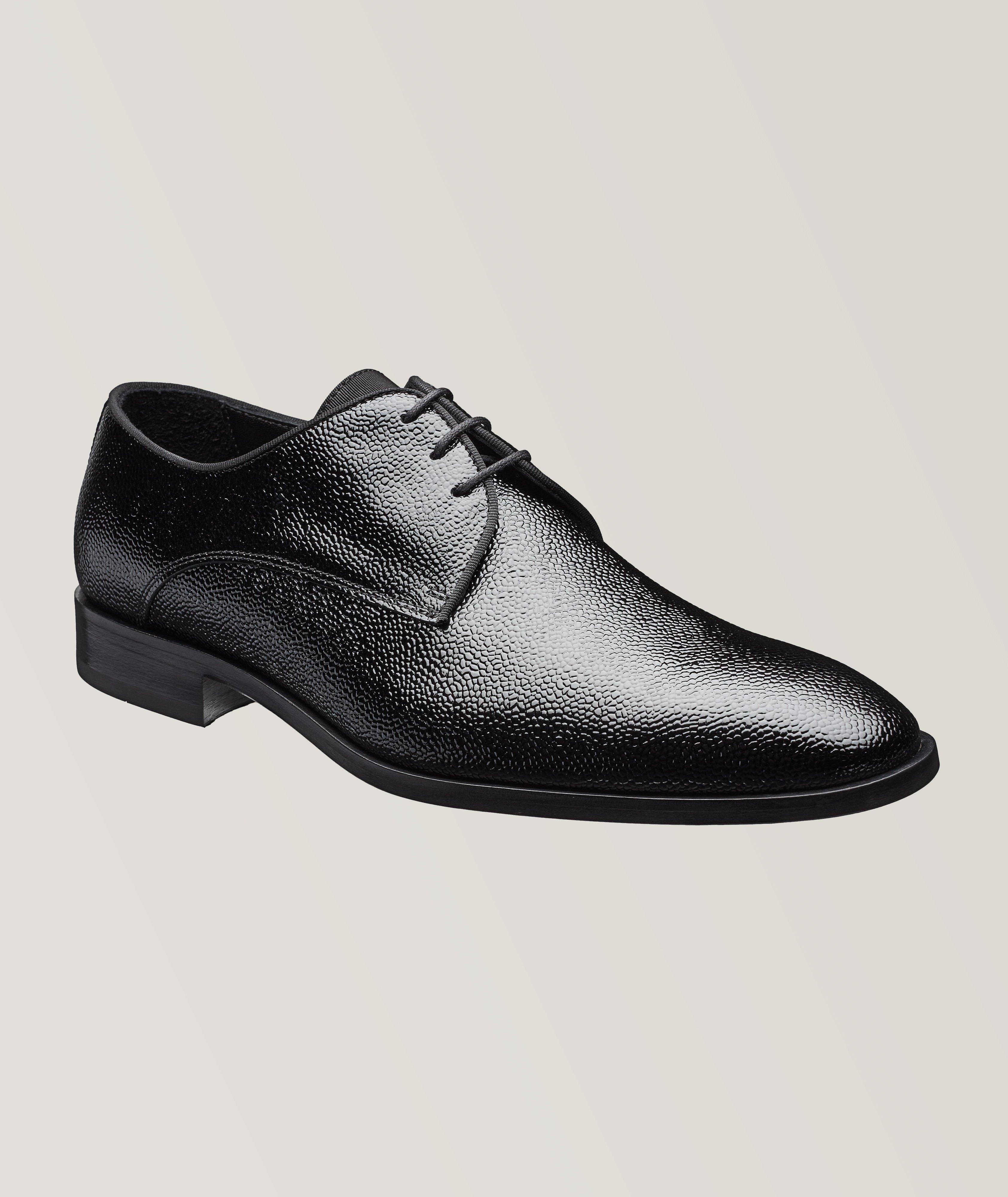 Harold Caviari Grain Leather Derby