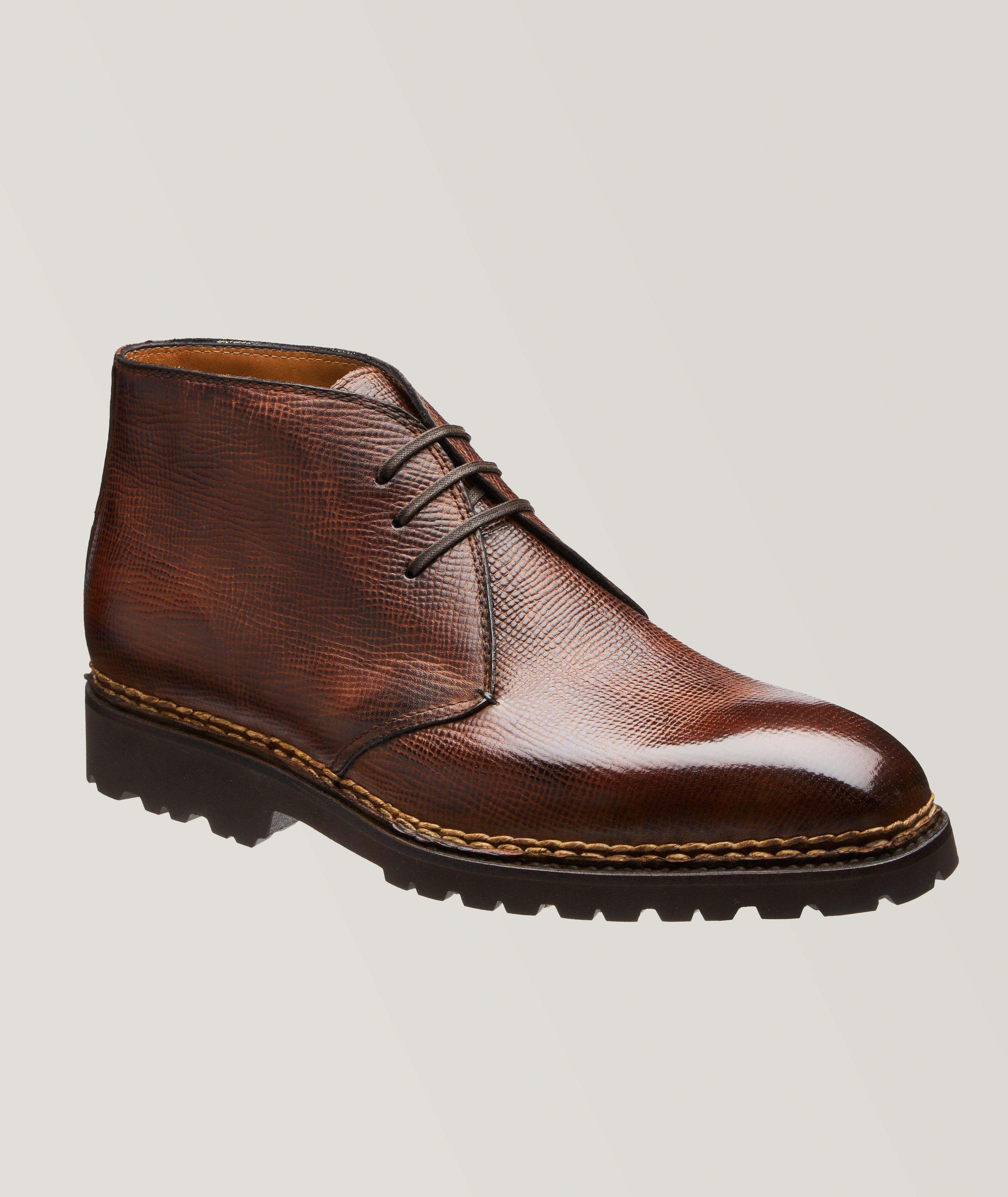 Grain Leather Lugged Desert Boot  image 0