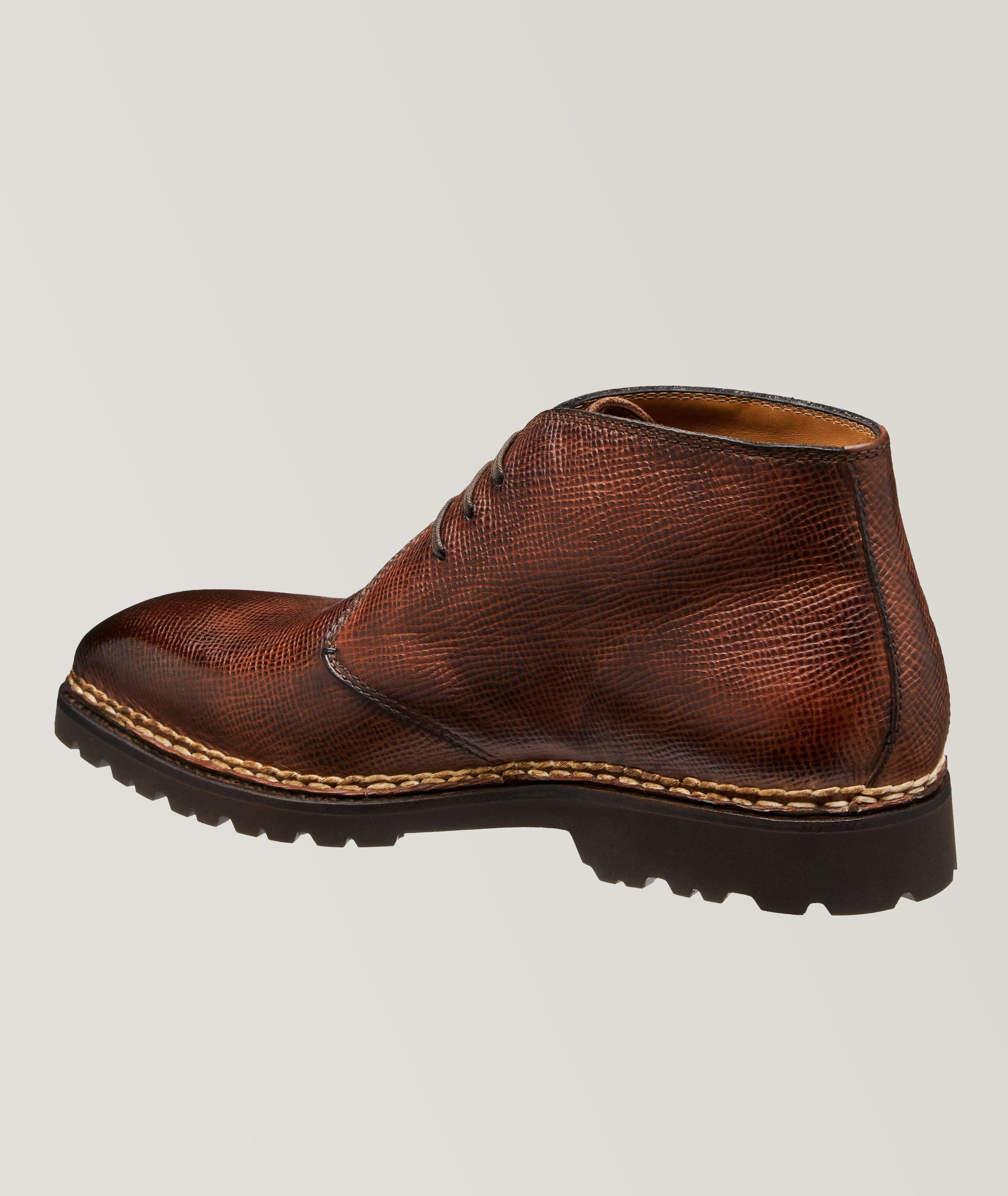 Grain Leather Lugged Desert Boot  image 1