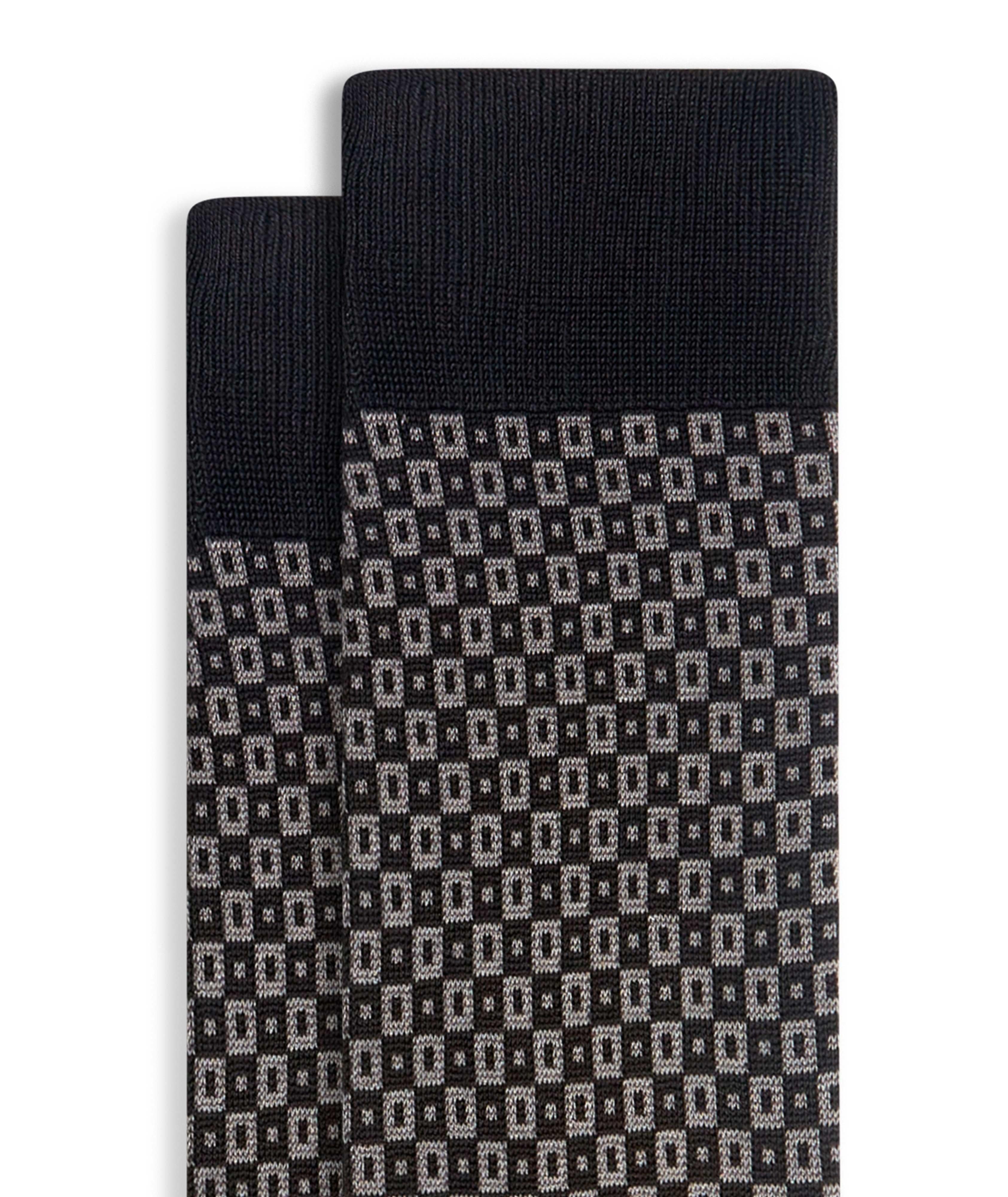 Chaussettes en coton extensible à motif image 1