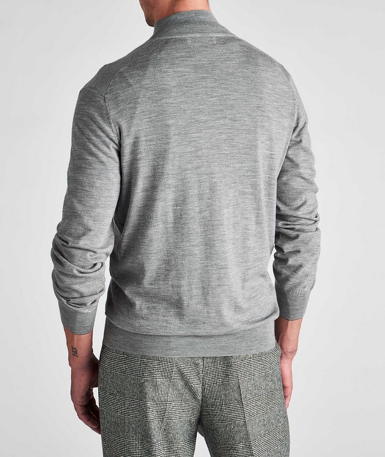 Full-Zip Virgin Wool-Cashmere Sweater image 2
