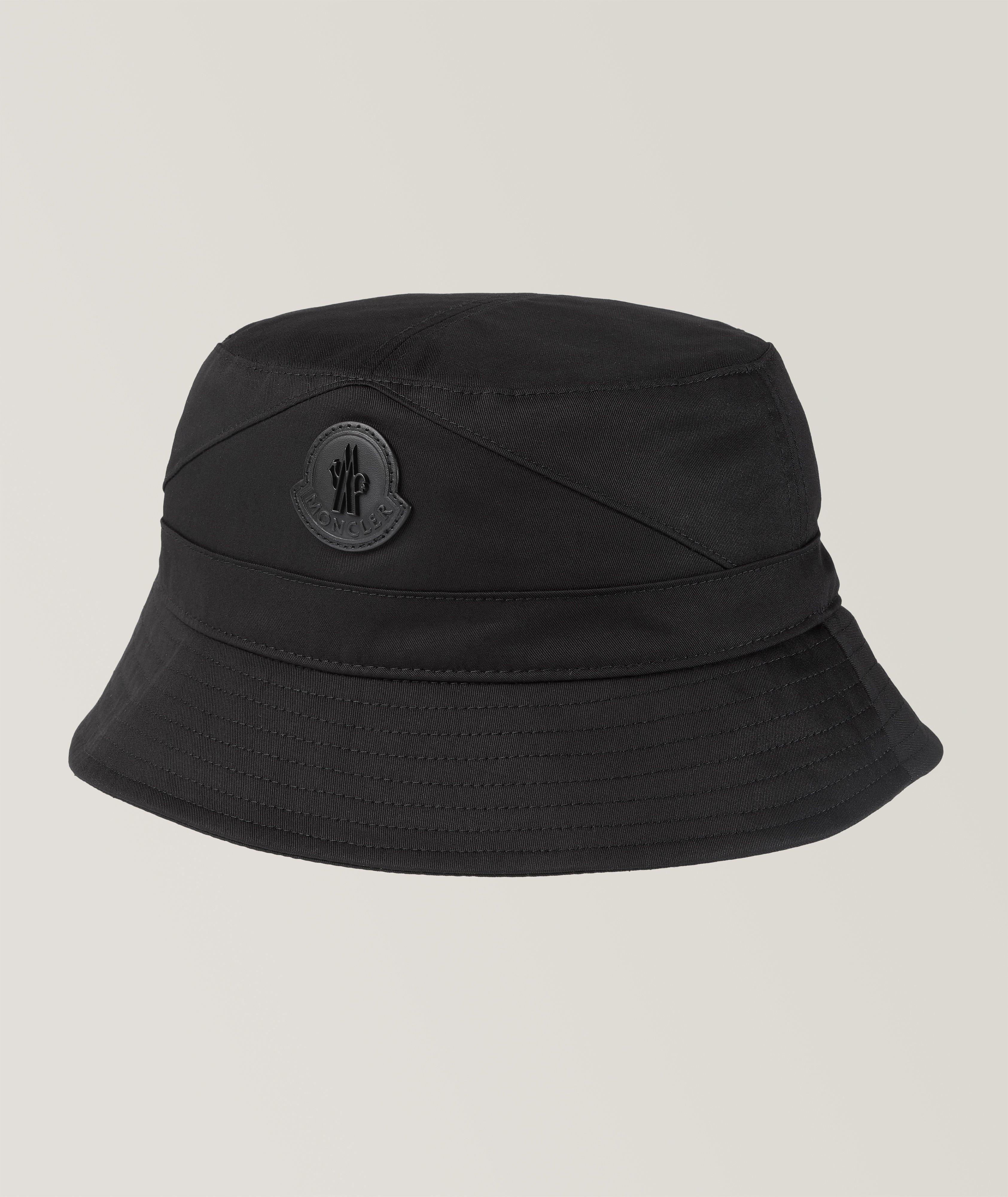 Chapeau cloche en coton avec logo image 0