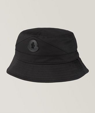 Moncler Logo Cotton Bucket Hat