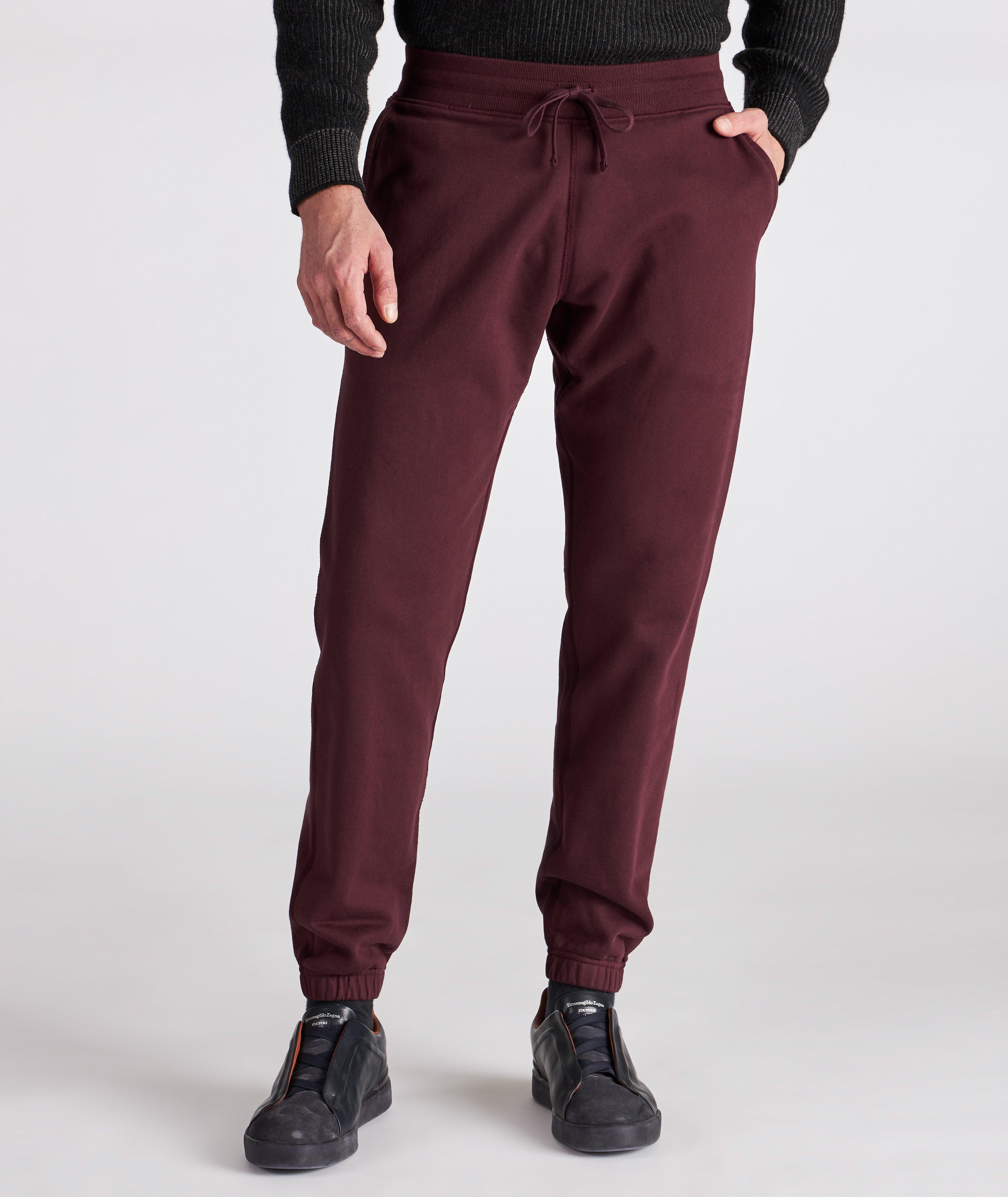 Midweight Terry Cotton Drawstring Sweatpants image 1