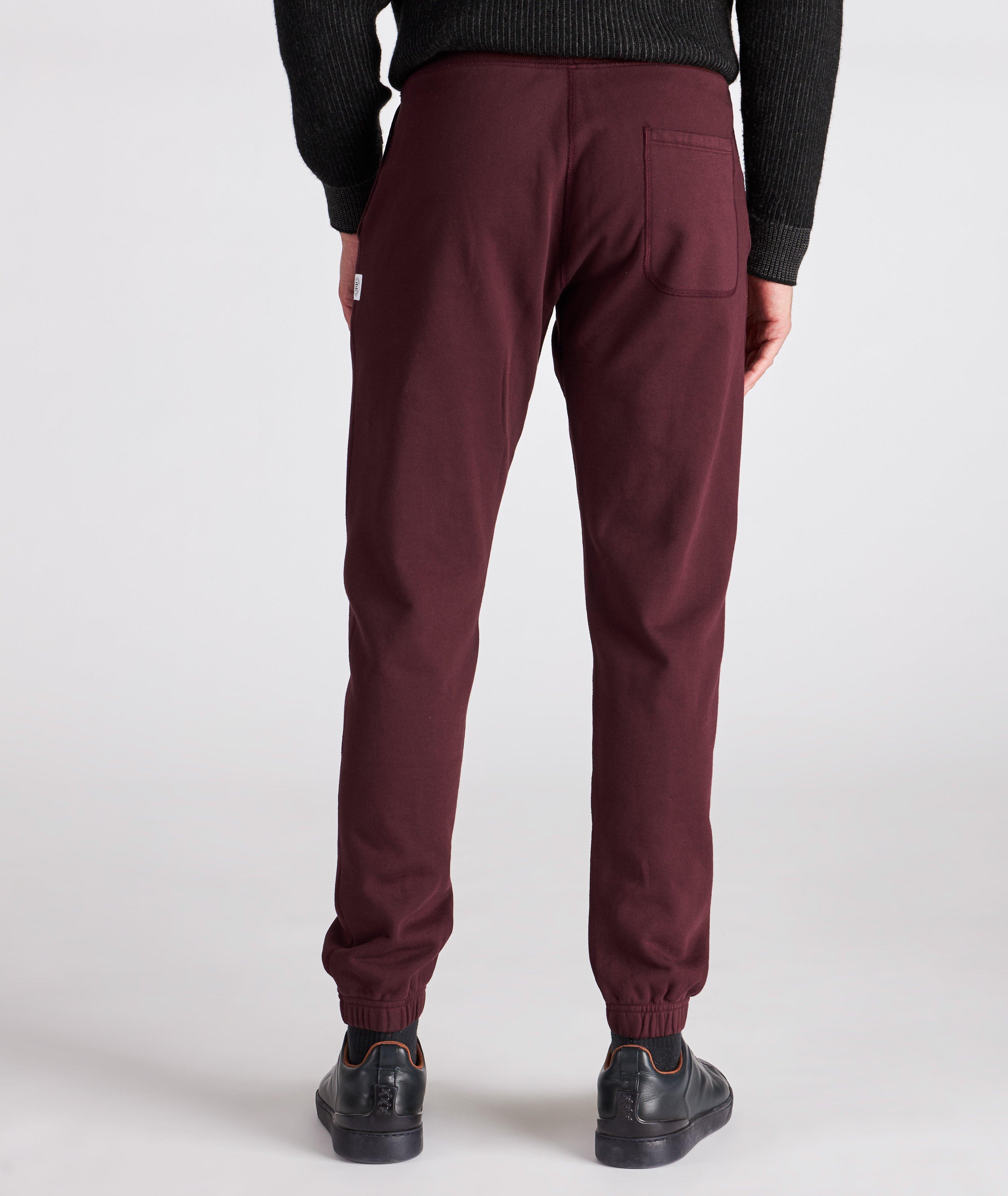 Midweight Terry Cotton Drawstring Sweatpants image 2