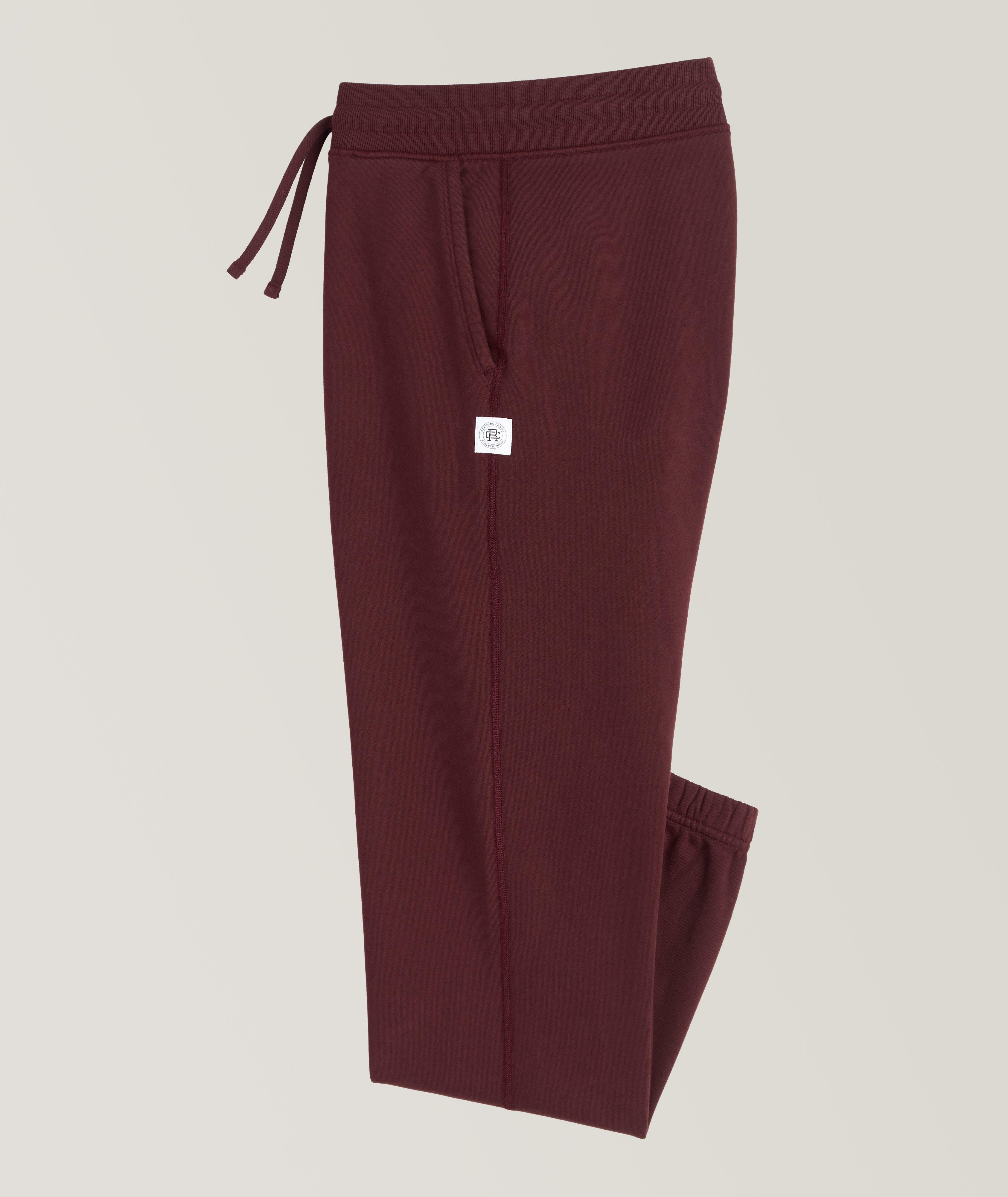 Midweight Terry Cotton Drawstring Sweatpants image 0