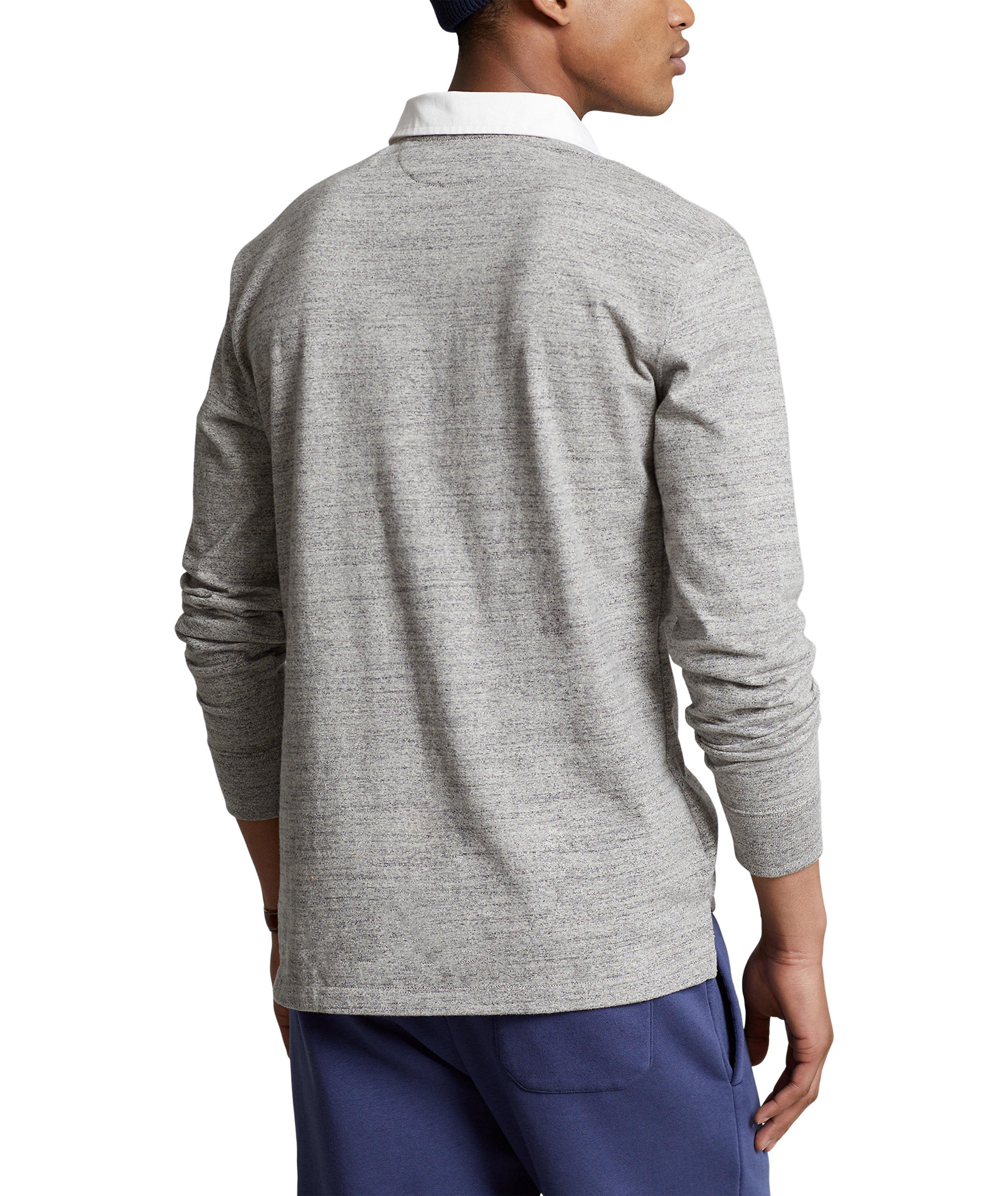 Long-Sleeve Rugby Cotton Polo image 2