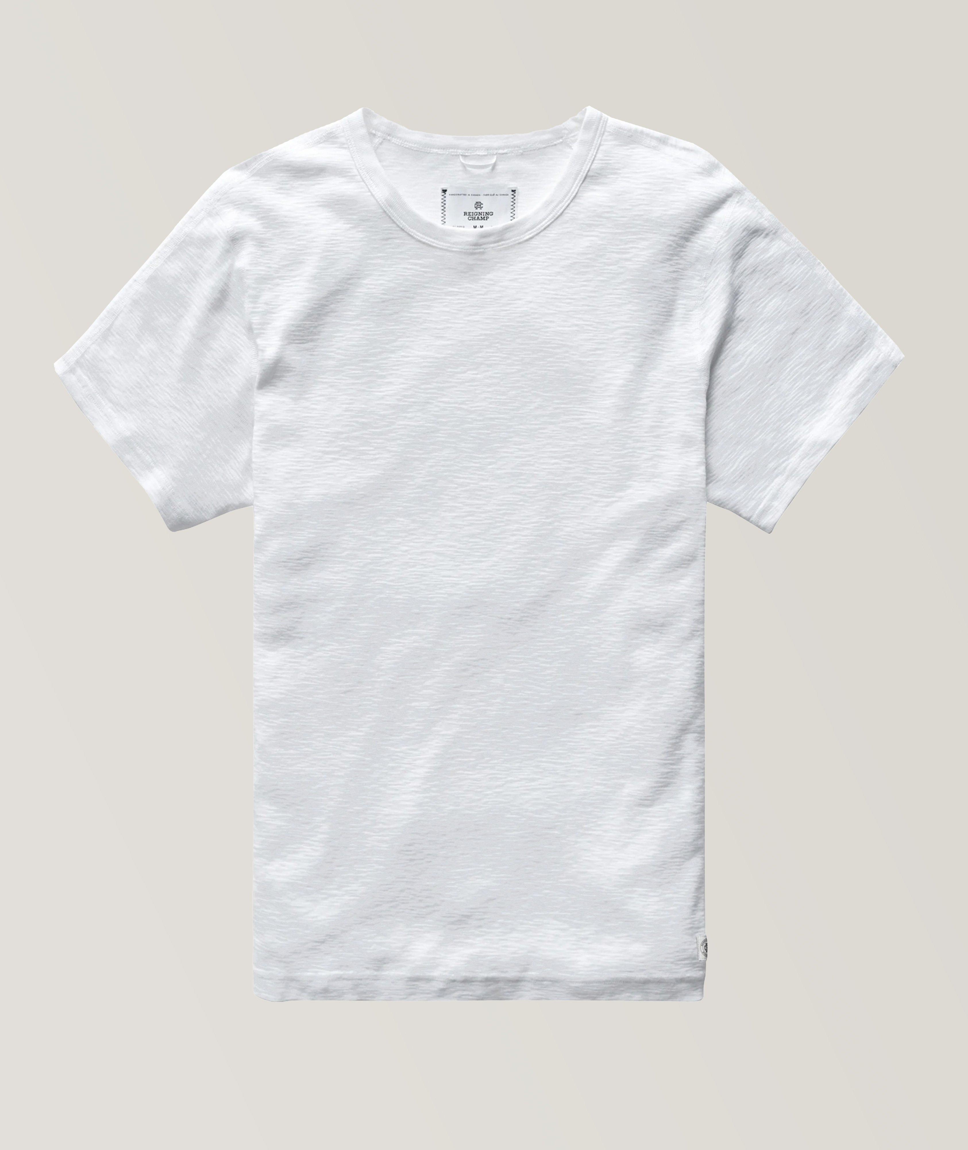 Slub Cotton Crewneck T-Shirt image 0