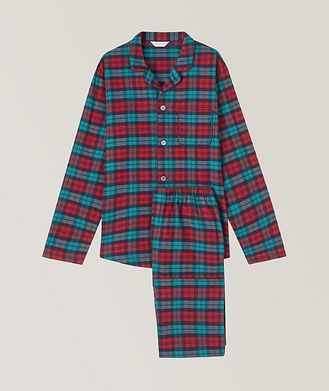 Derek Rose Plaid Flannel Cotton Pyjama Set