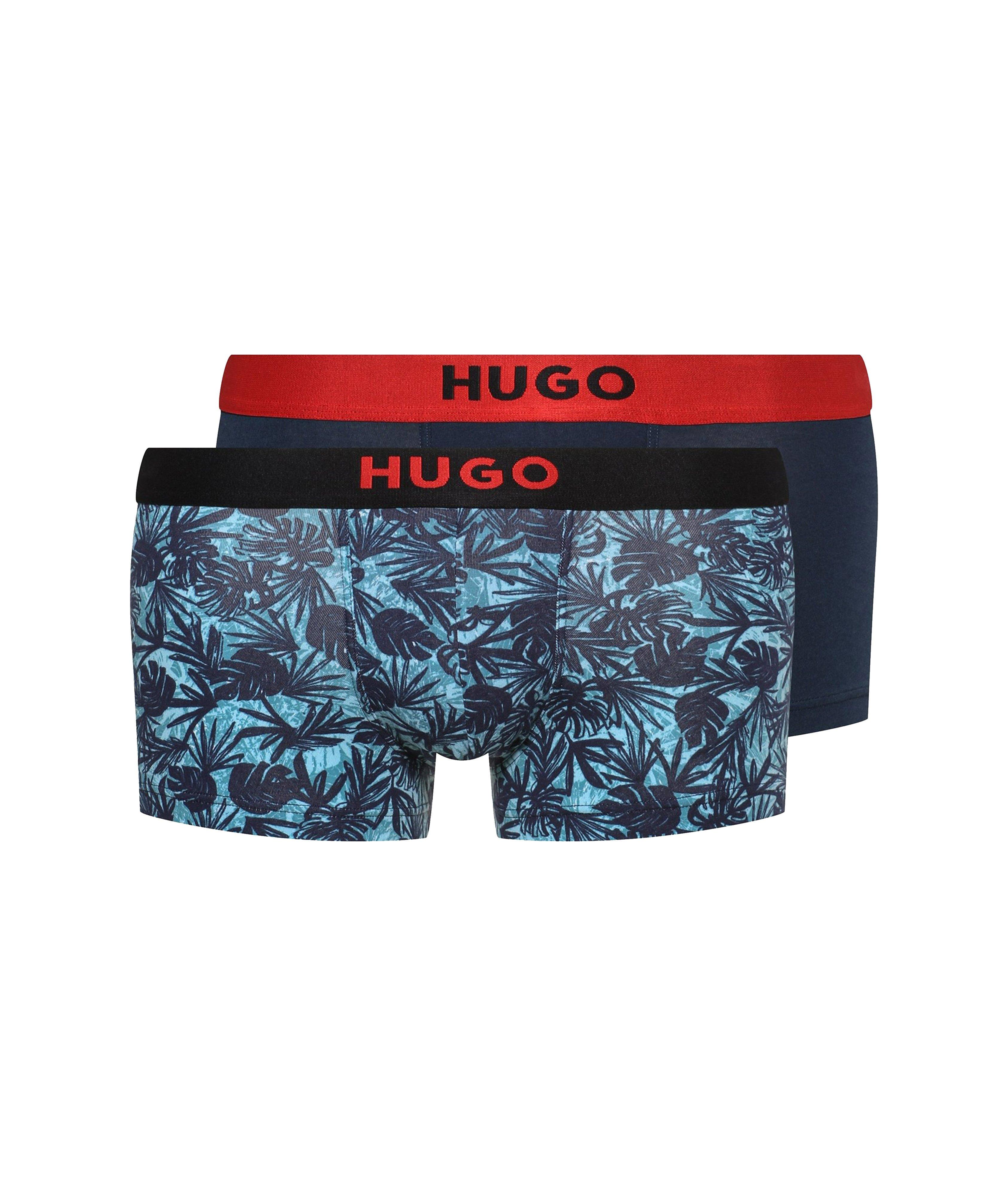 Two-Pack Stretch Cotton Boxers image 0