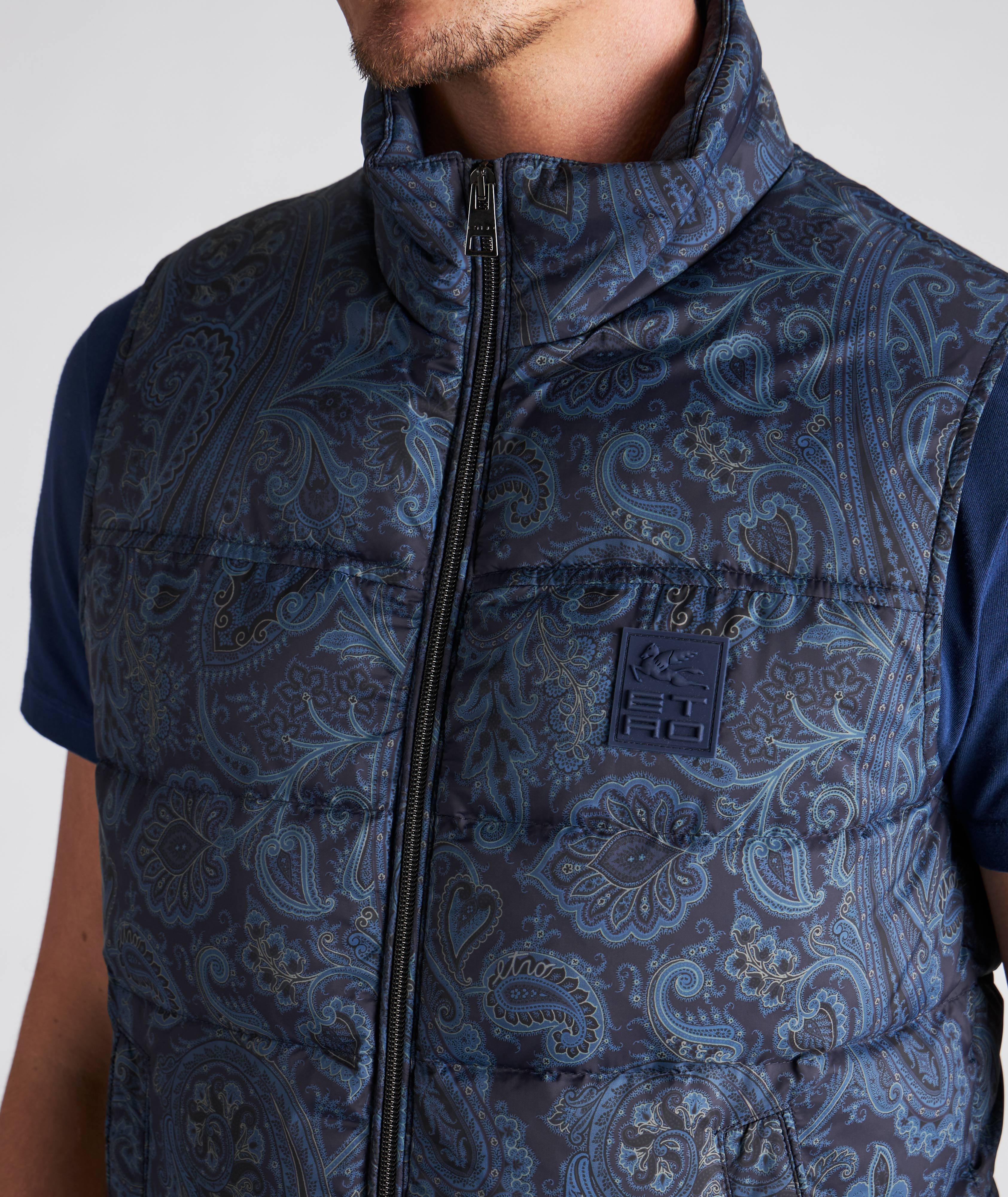 Sleeveless Paisley Bodywarmer image 4