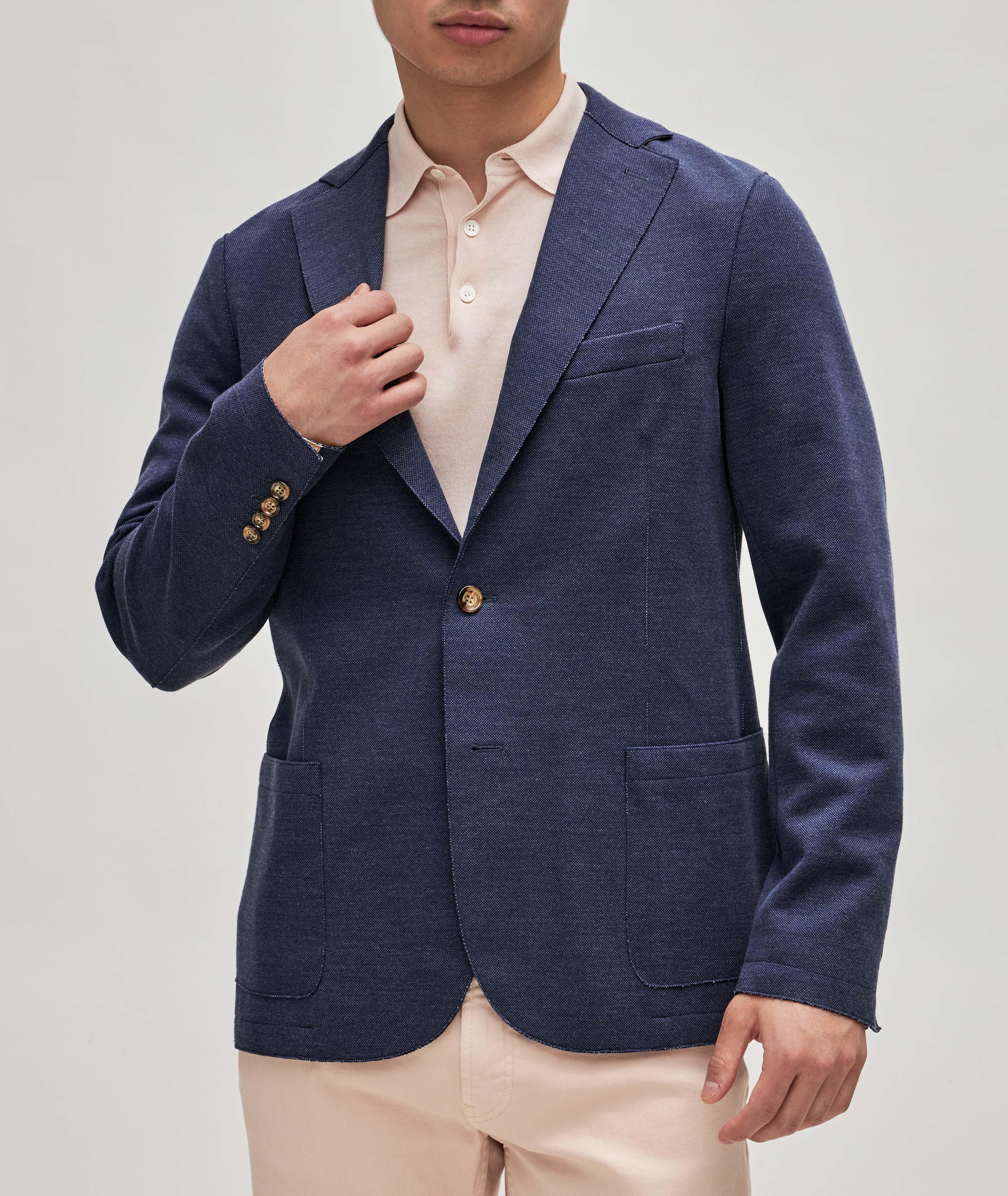 Slim-Fit Stretch-Cotton Sport Jacket