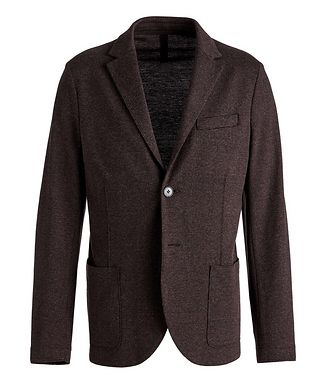 Harris Wharf London Wool-Cotton Prince of Wales Sports Jacket