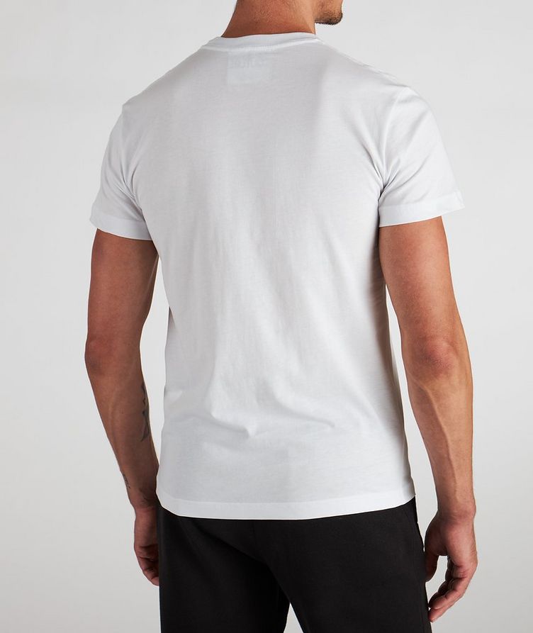 T-shirt en coton avec logo métallisé image 3