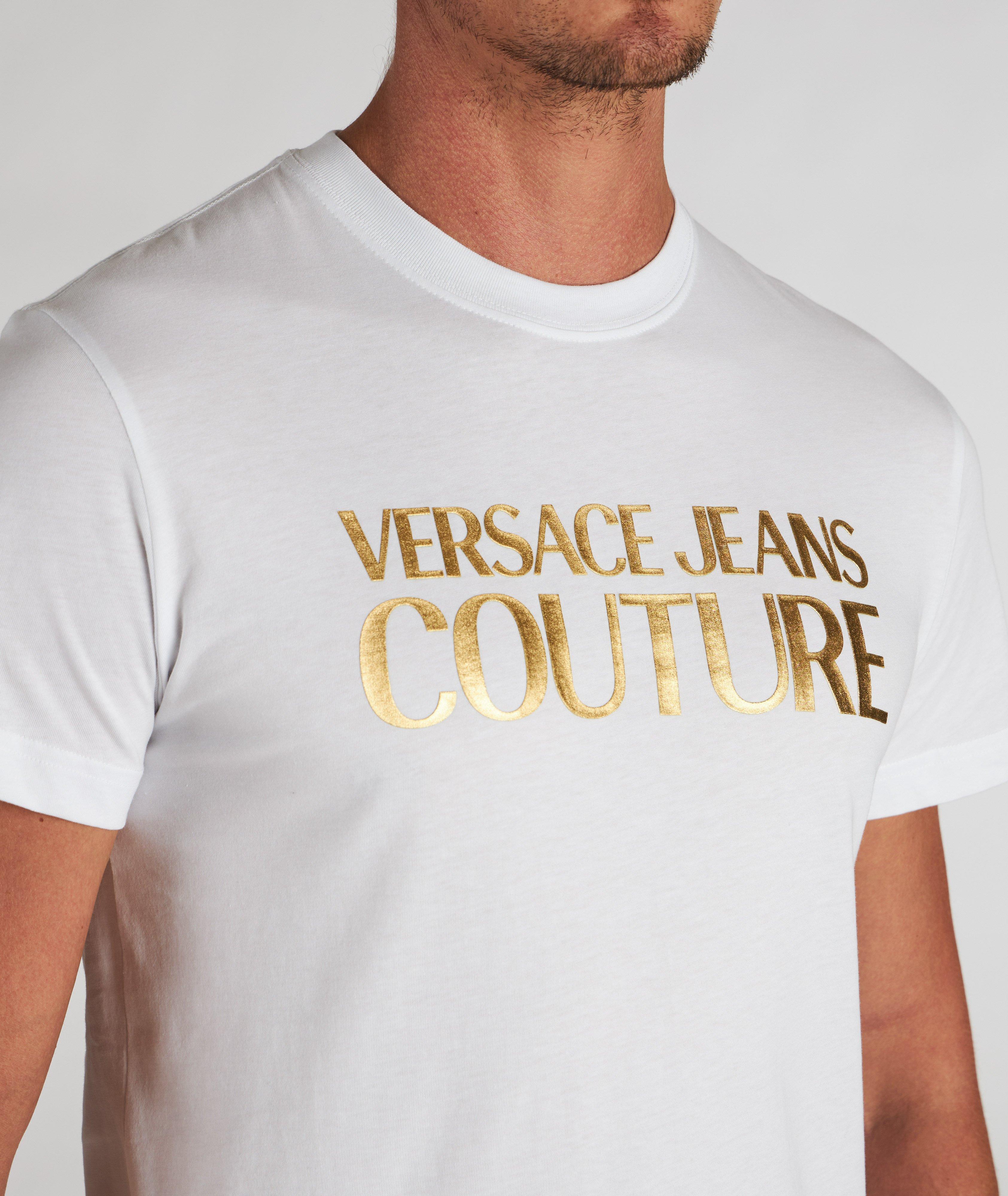 Cotton Foil Text T-Shirt image 4