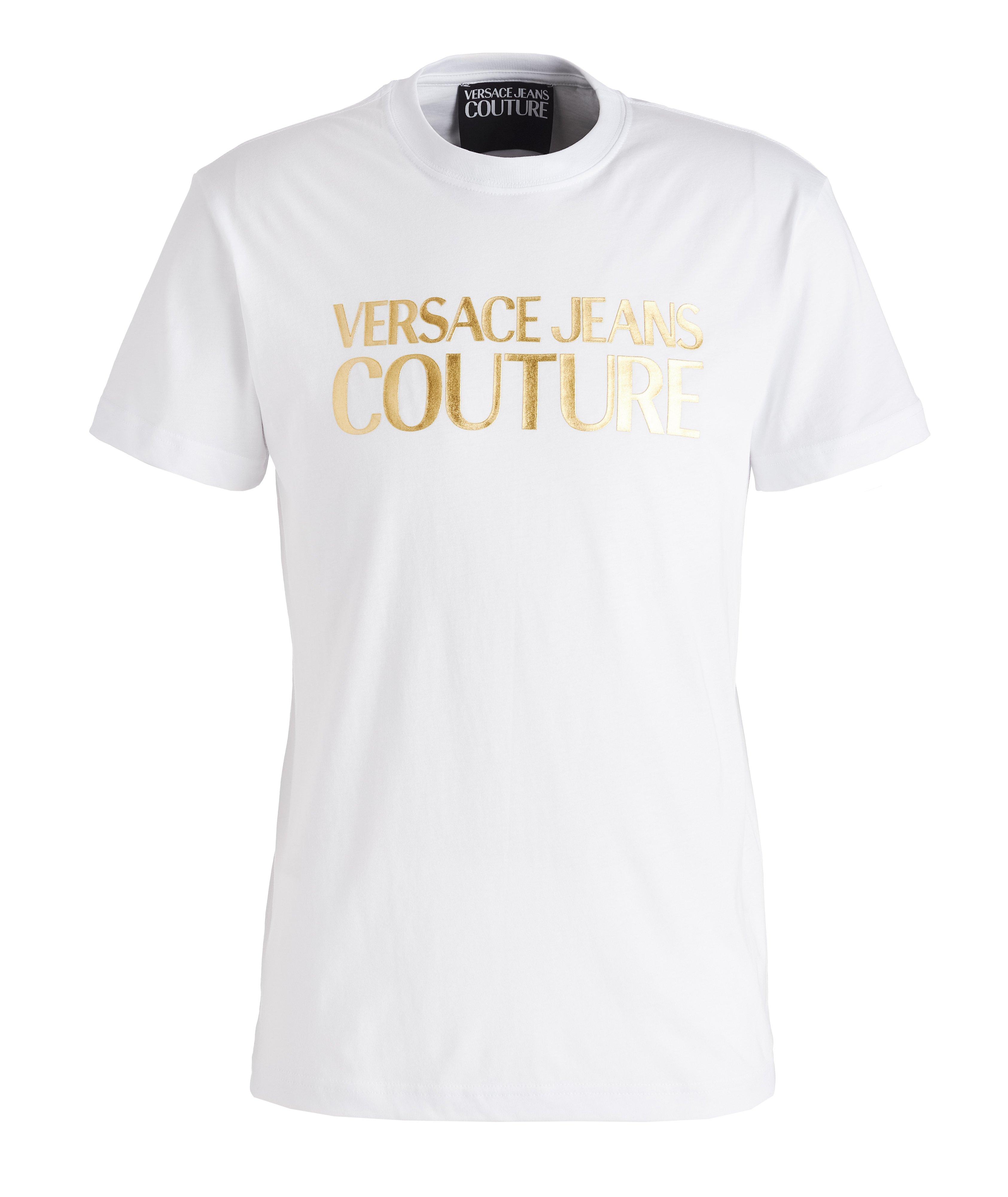 Cotton Foil Text T-Shirt image 0