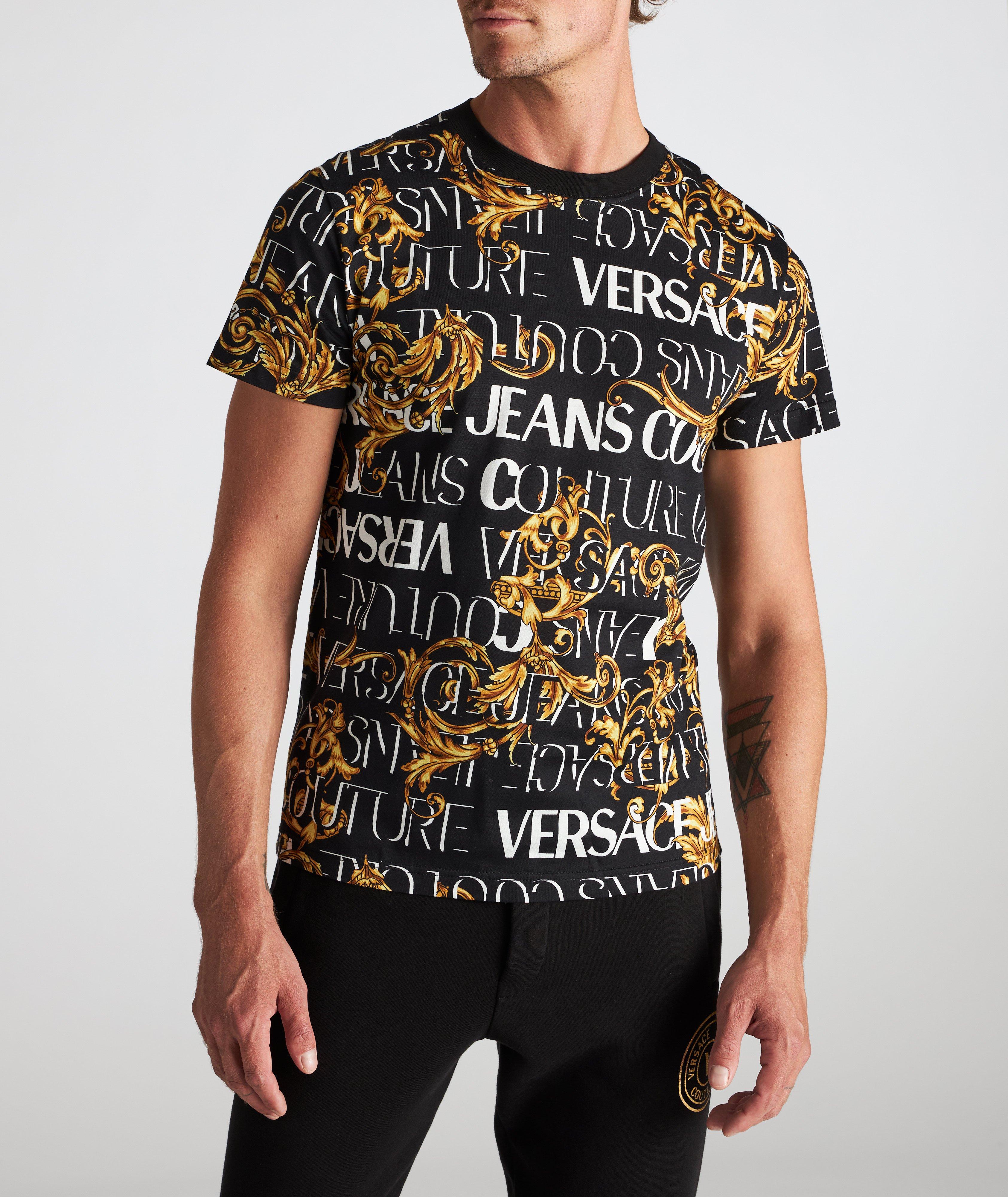 Jersey Cotton Baroque Logo T-Shirt image 2