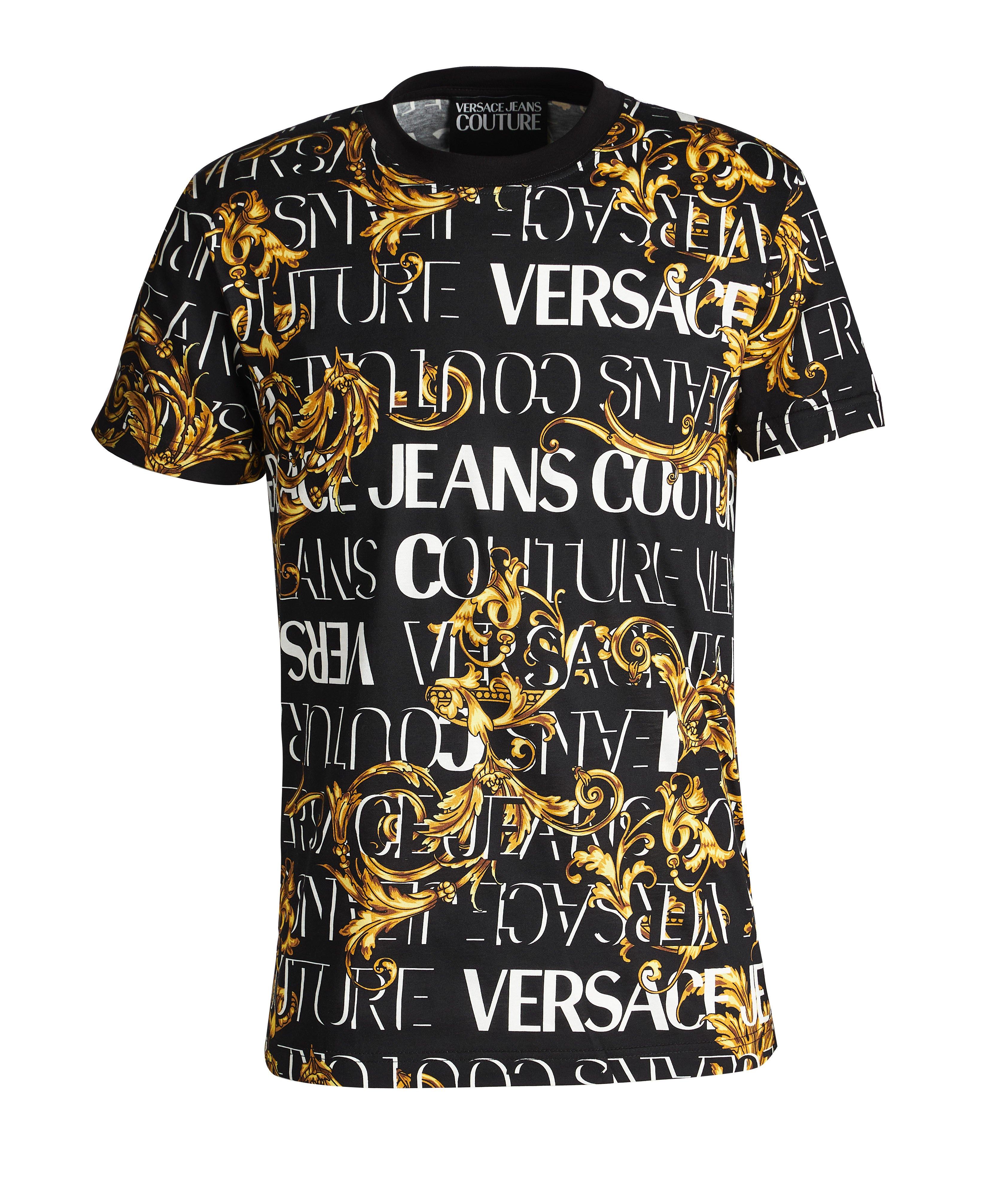 Jersey Cotton Baroque Logo T-Shirt image 0