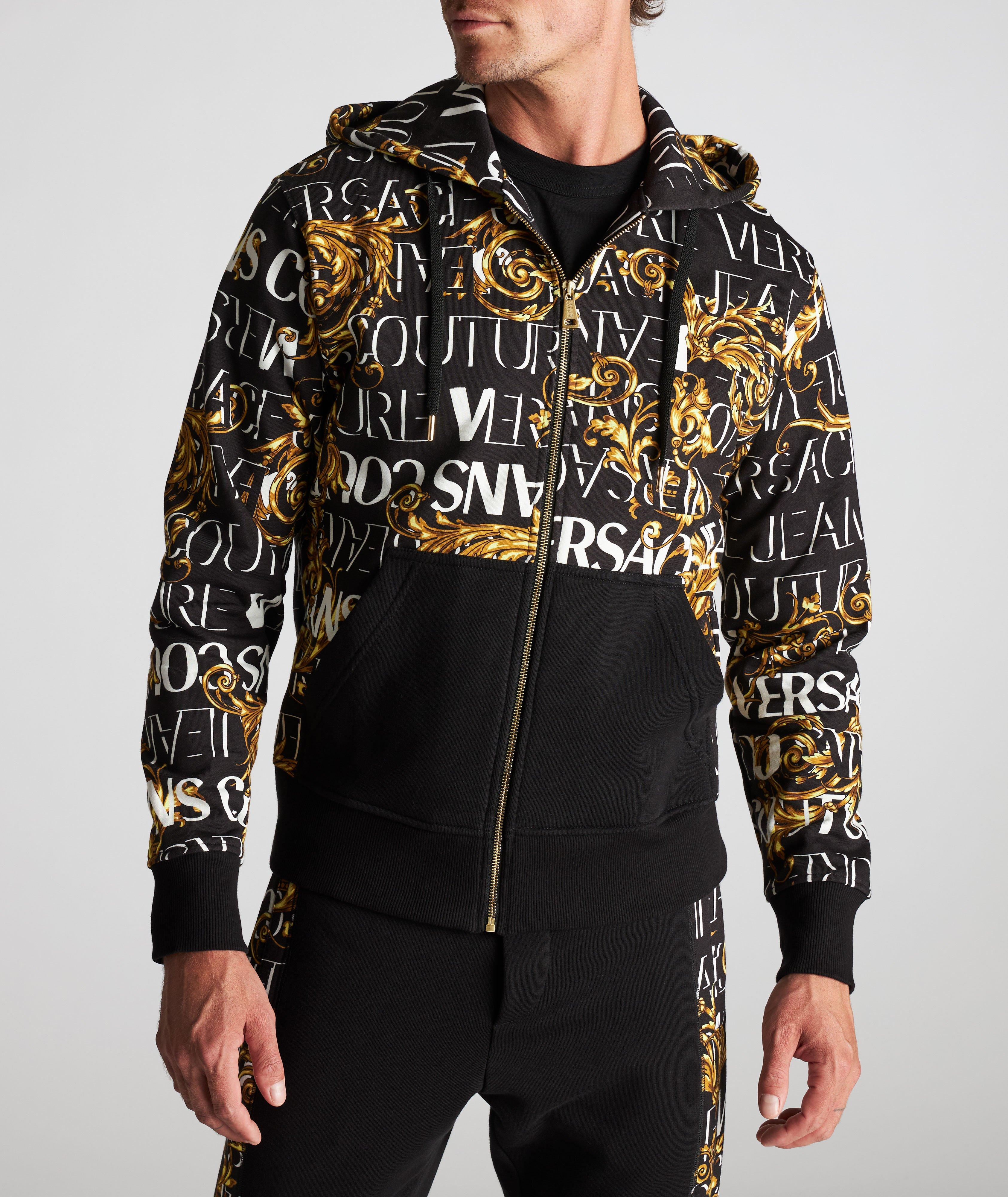 Logo Couture Cotton Hoodie image 2