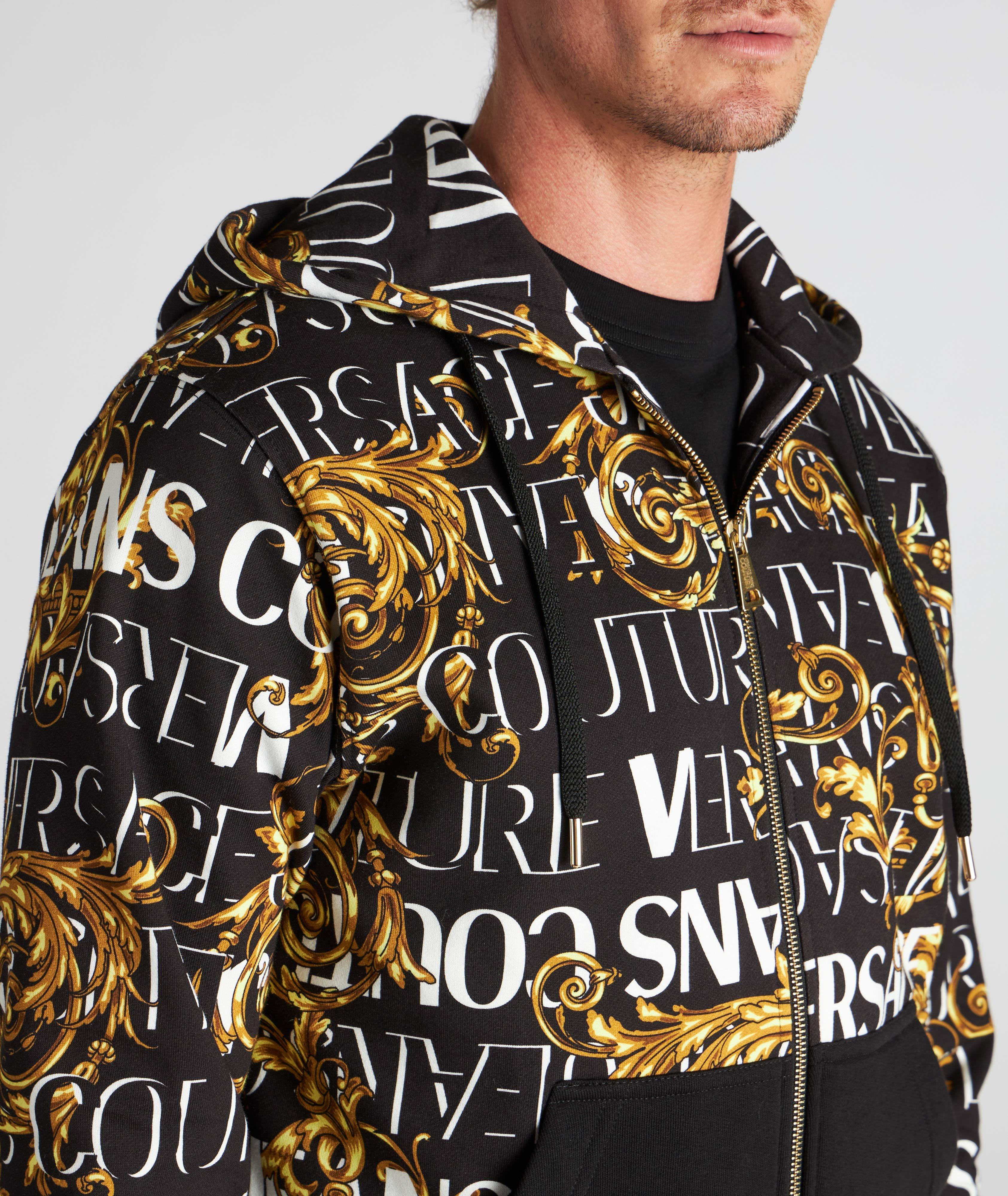 Logo Couture Cotton Hoodie image 4