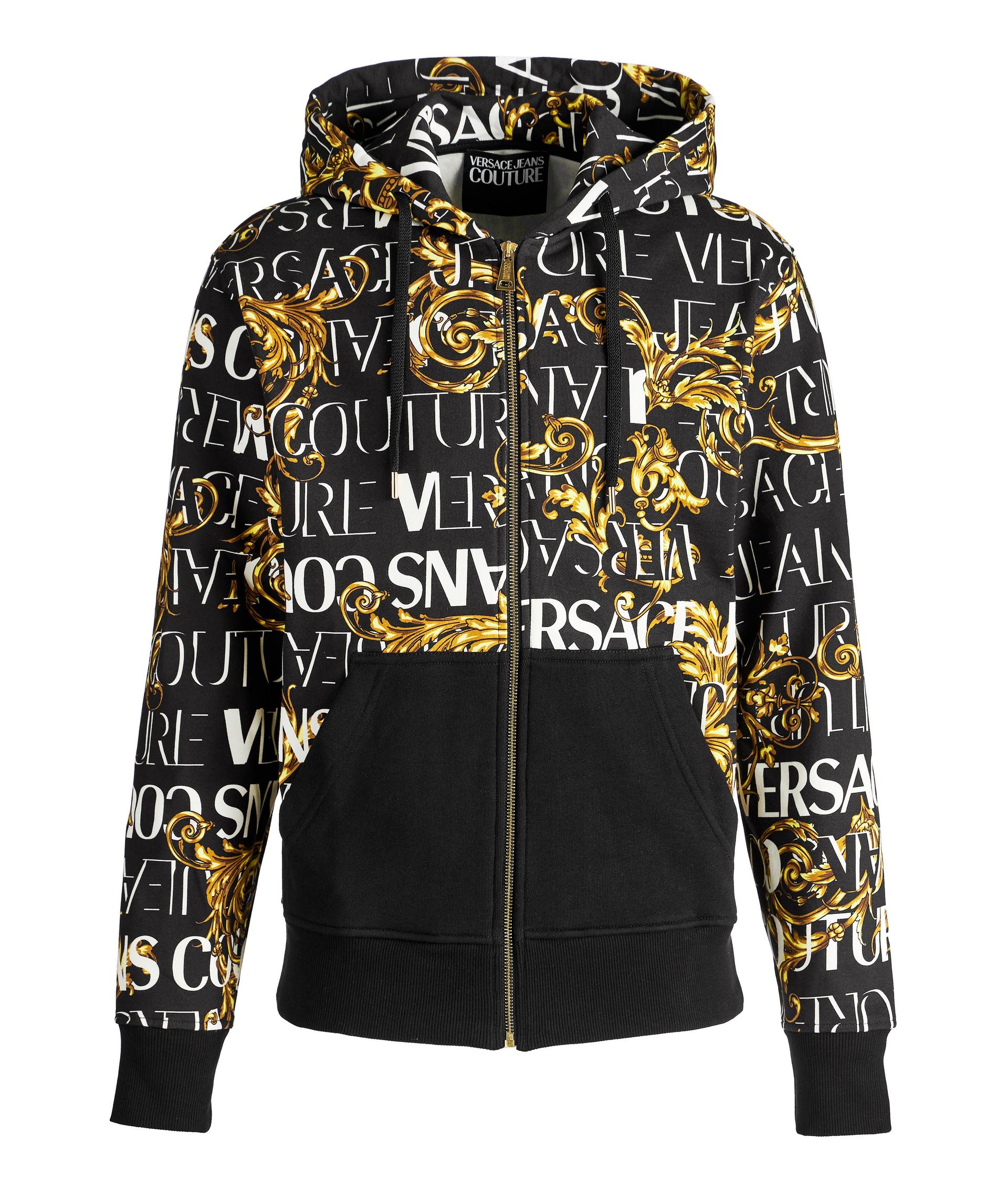 Logo Couture Cotton Hoodie image 0