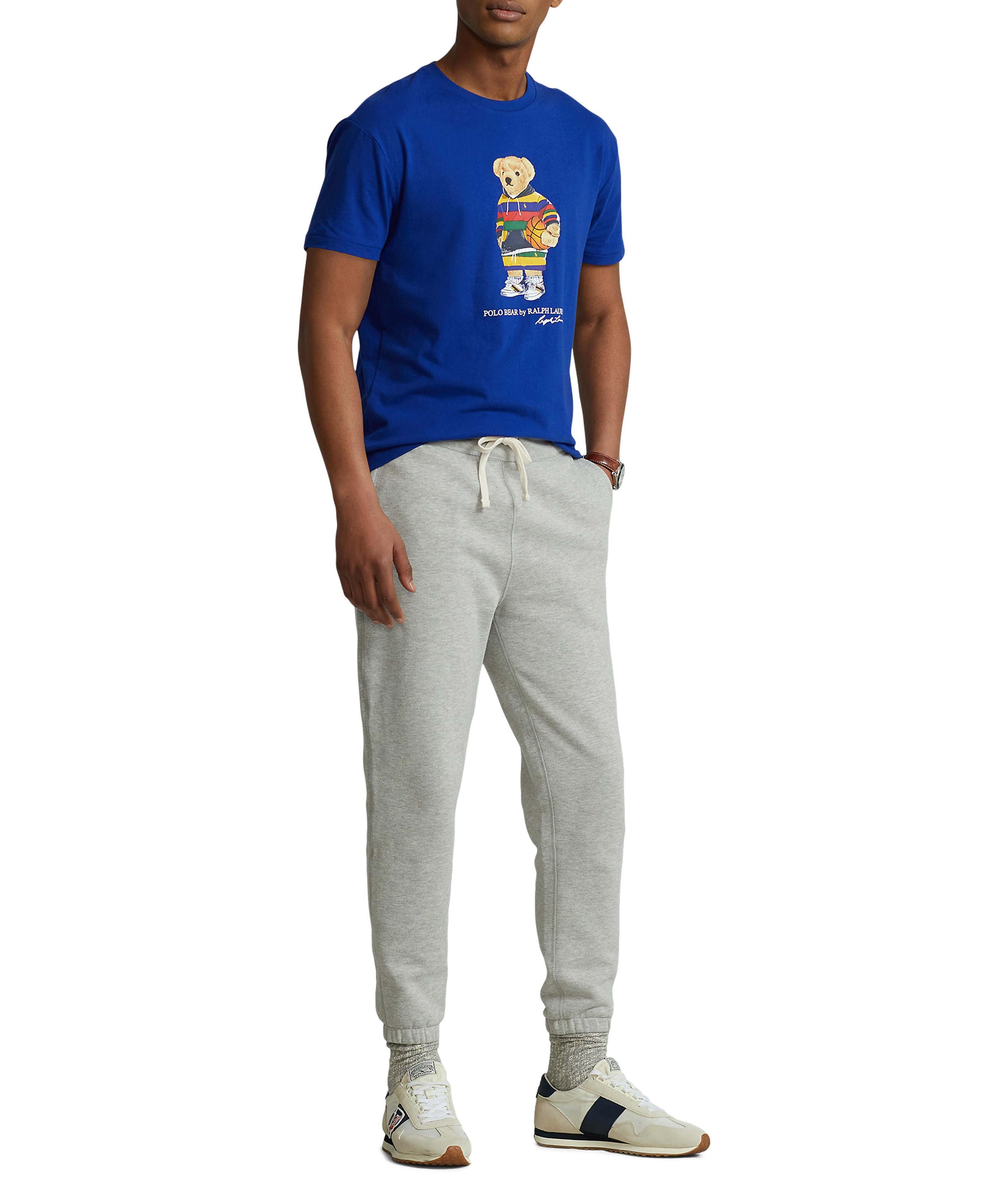 T-shirt en coton avec ourson mascotte image 3