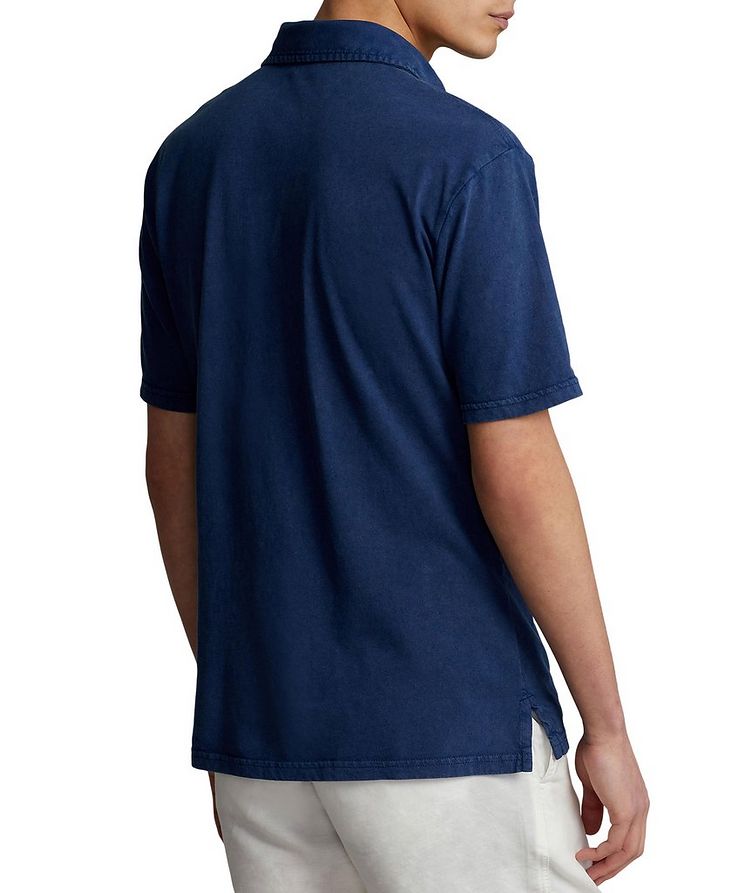 Short-Sleeve Cotton-Linen Polo image 2