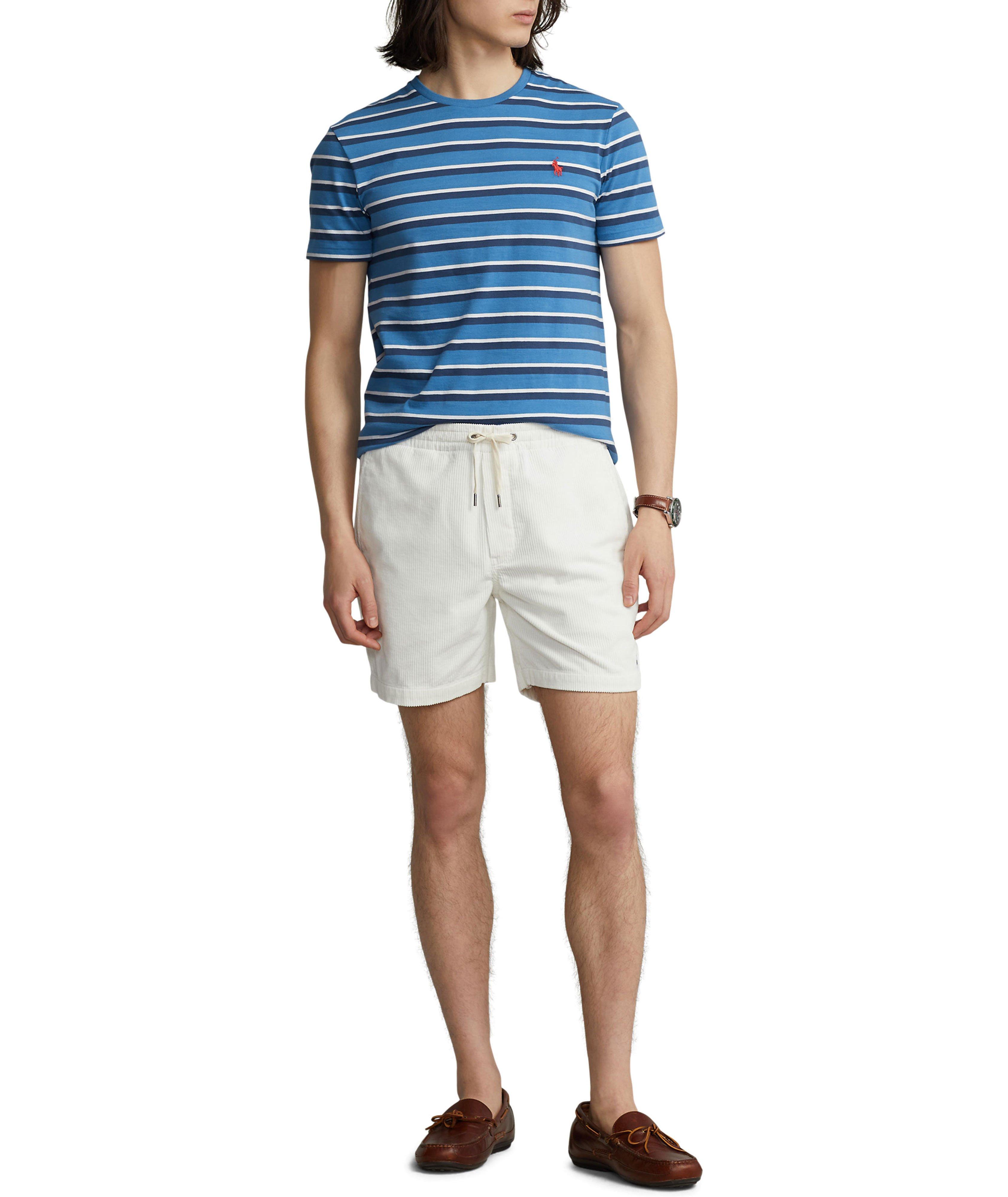 Slim-Fit Striped Jersey Cotton T-Shirt image 3
