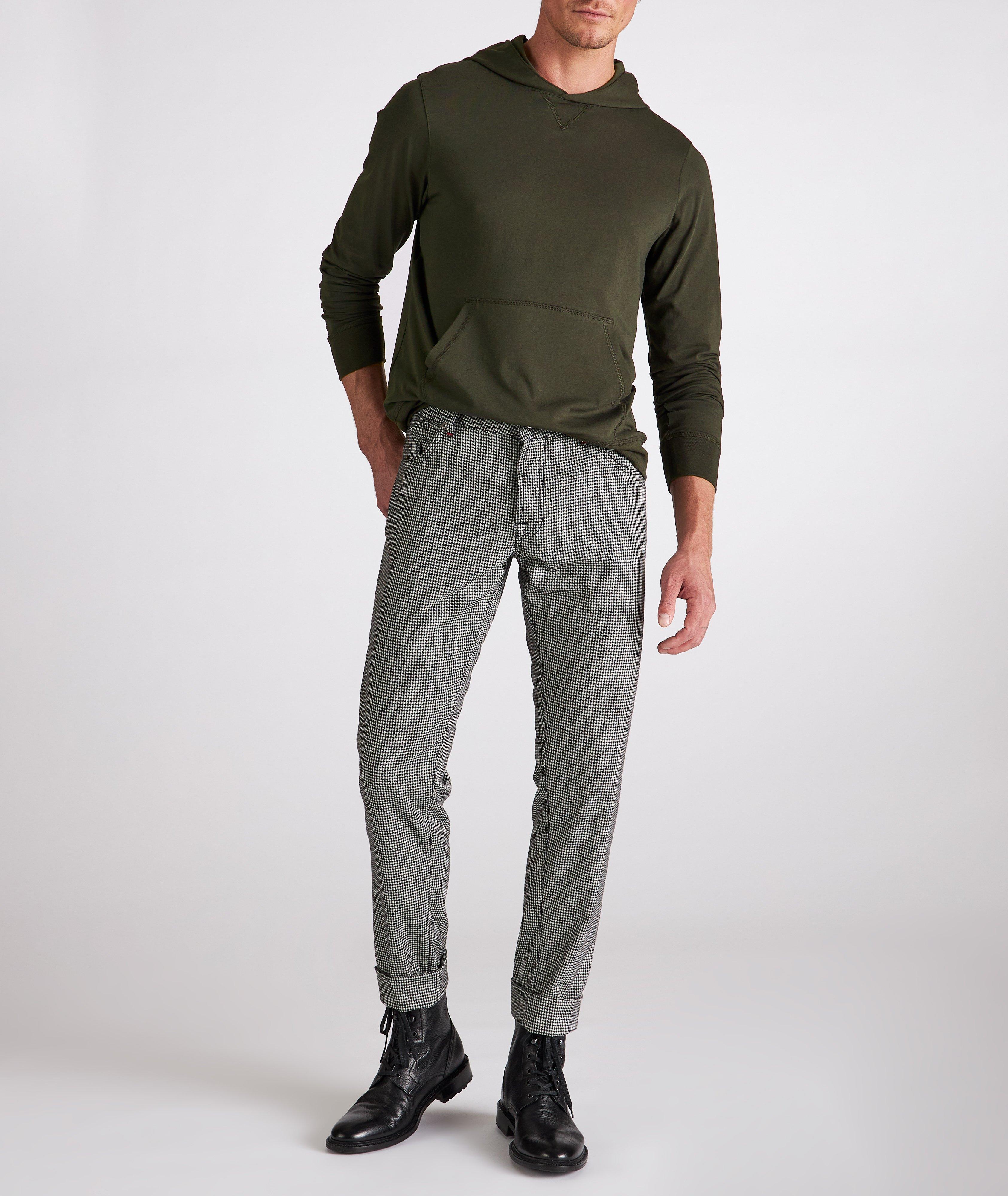 Stretch-Cotton Hoodie image 1