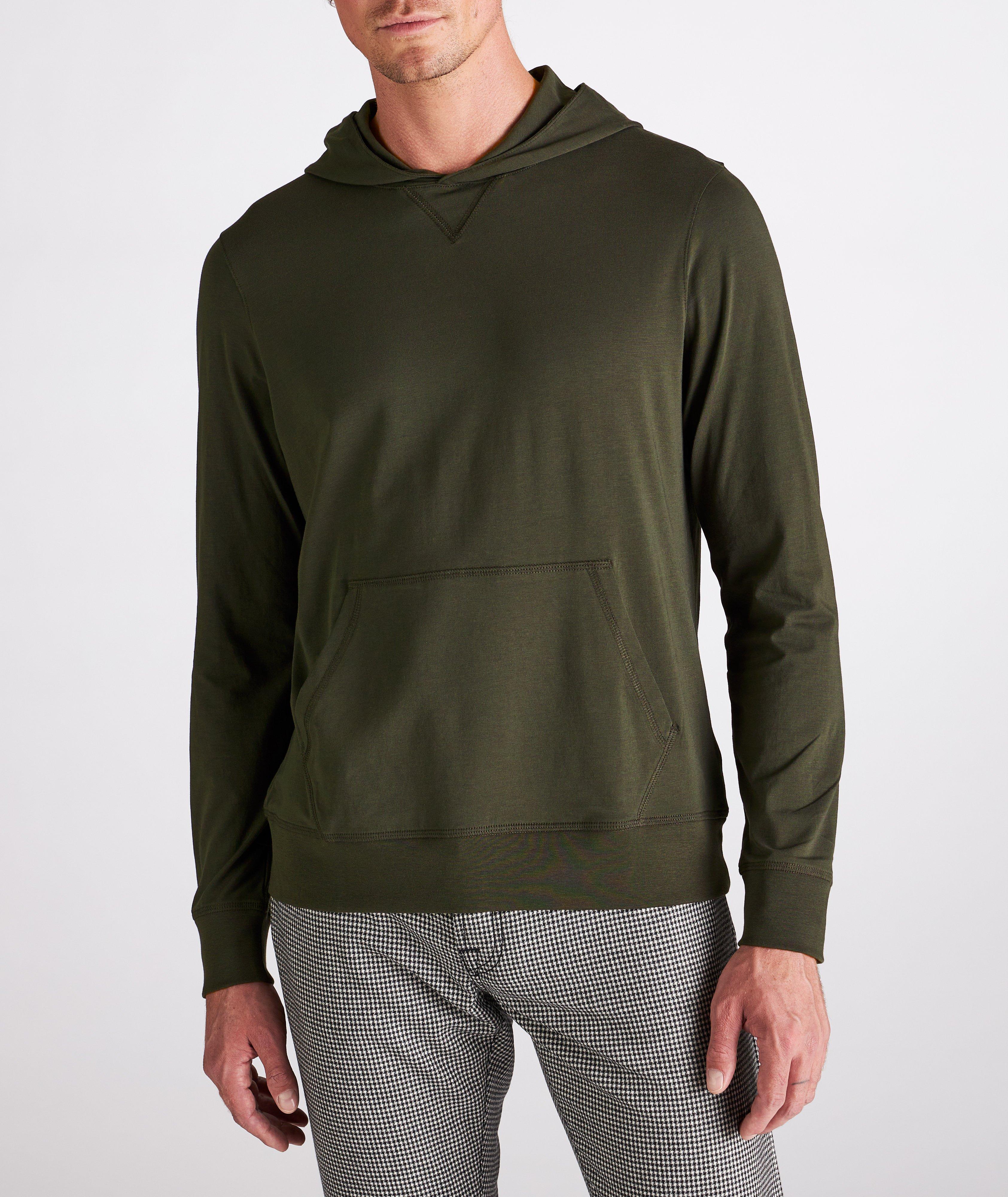Stretch-Cotton Hoodie image 2