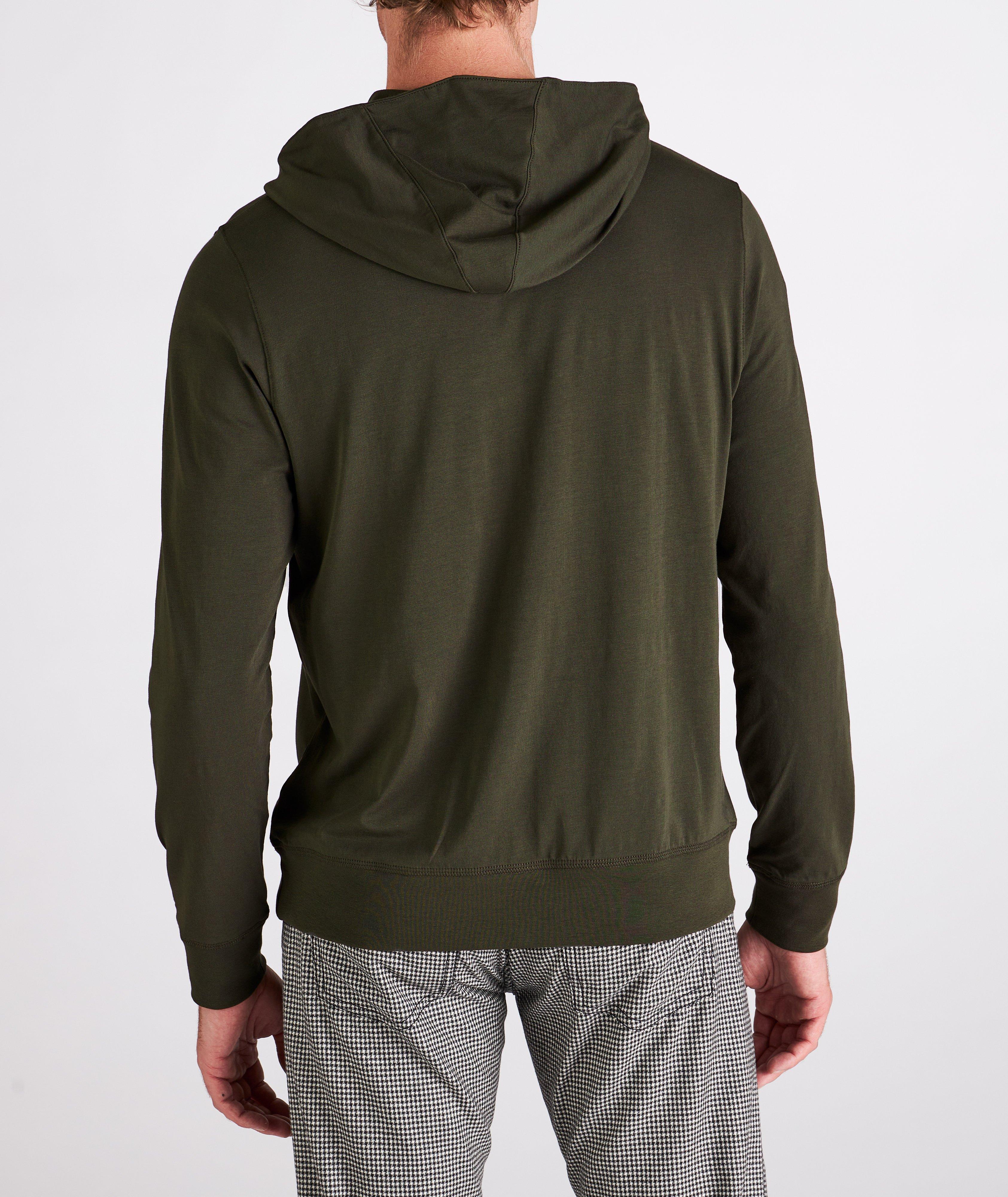 Stretch-Cotton Hoodie image 3
