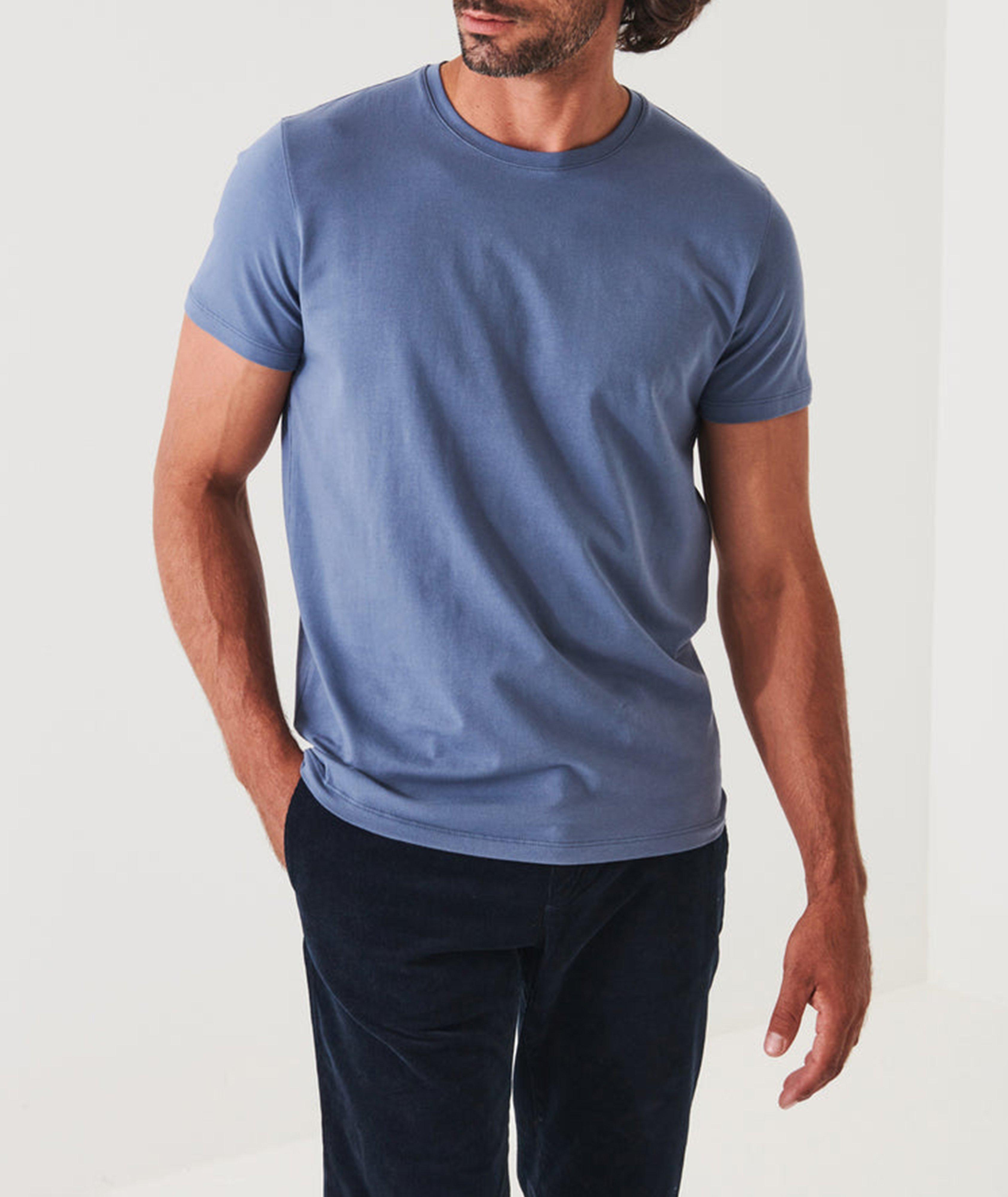 Patrick Assaraf Stretch-Pima Cotton T-Shirt, T-Shirts