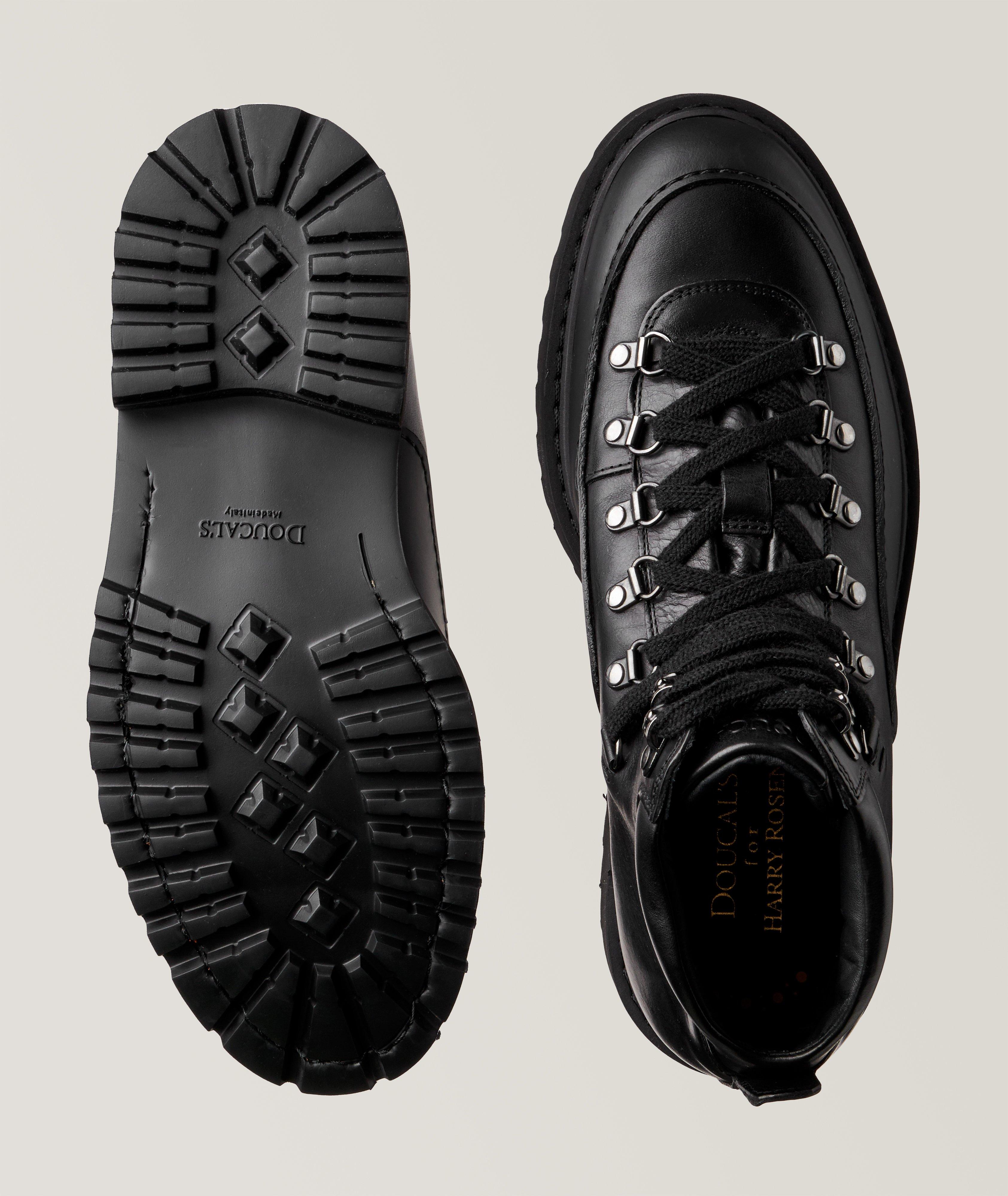 Leather Lug Hiker Boots image 2