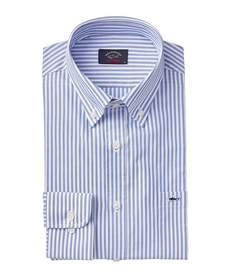 Oxford Cotton Striped Shirt image 0
