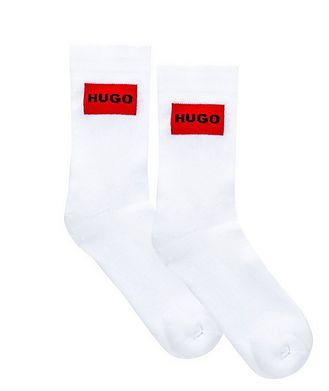 HUGO 2-Pack Stretch-Cotton Ankle Socks
