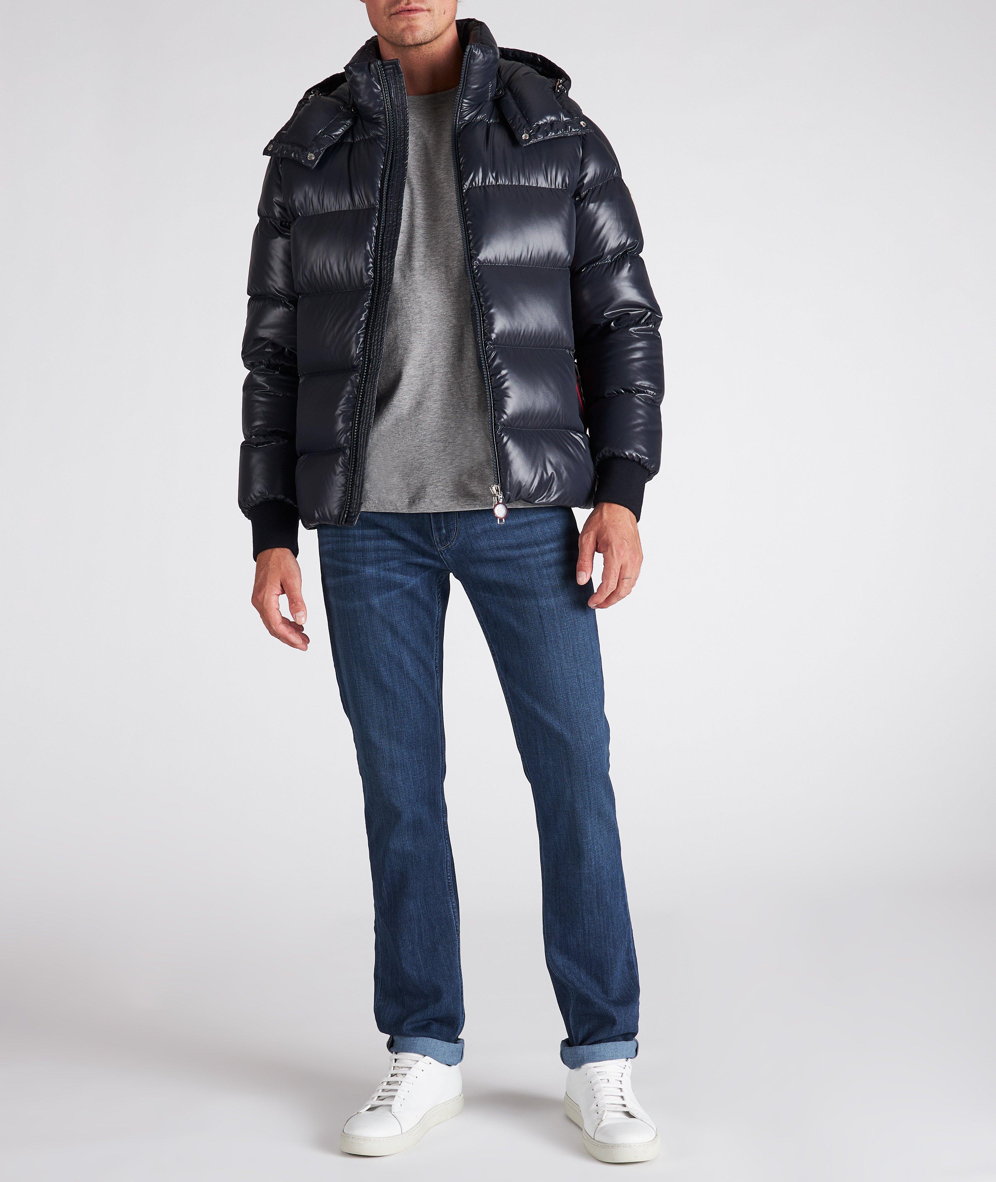 Moncler double logo clearance jacket