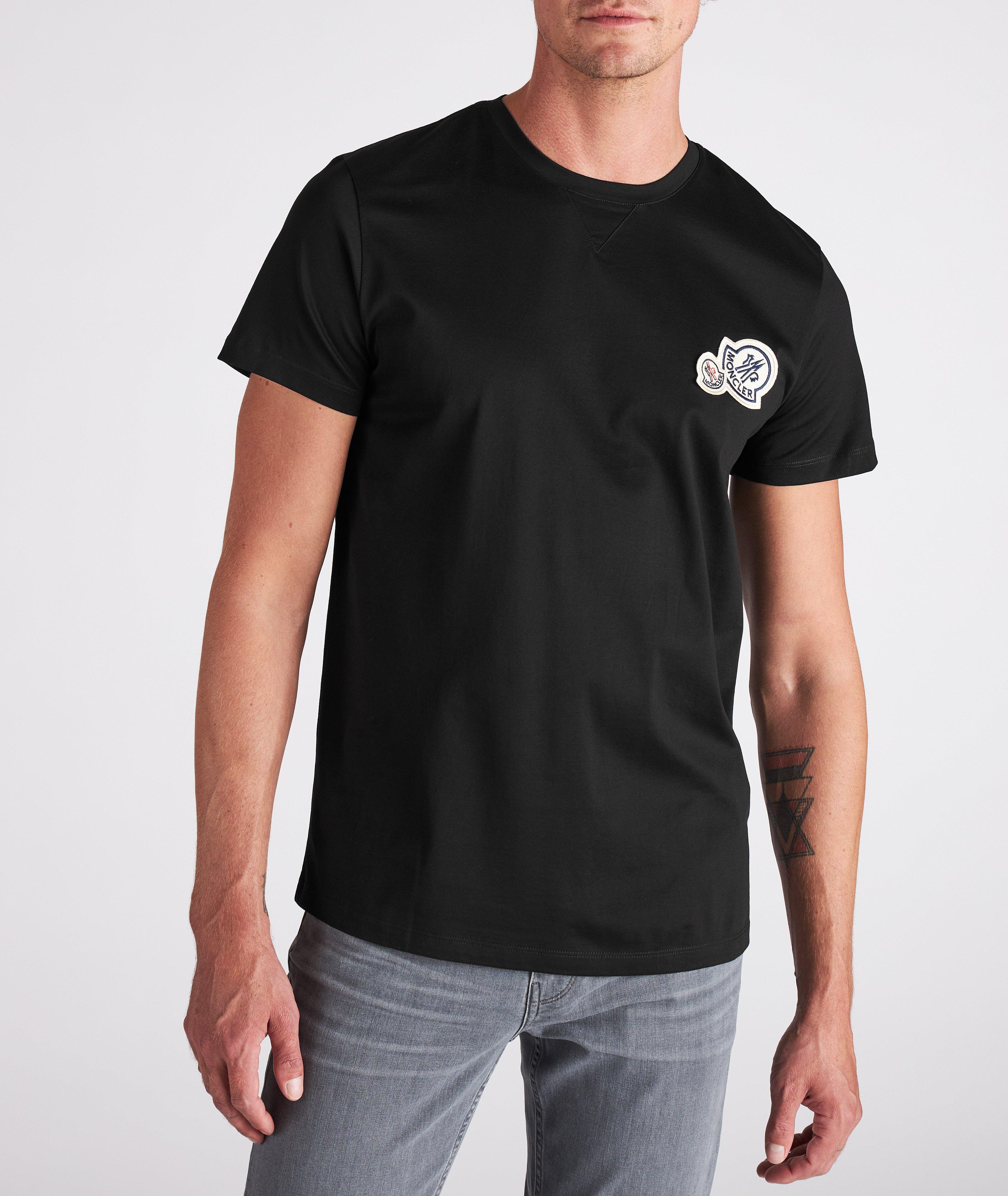 Double Logo Cotton T-Shirt image 1