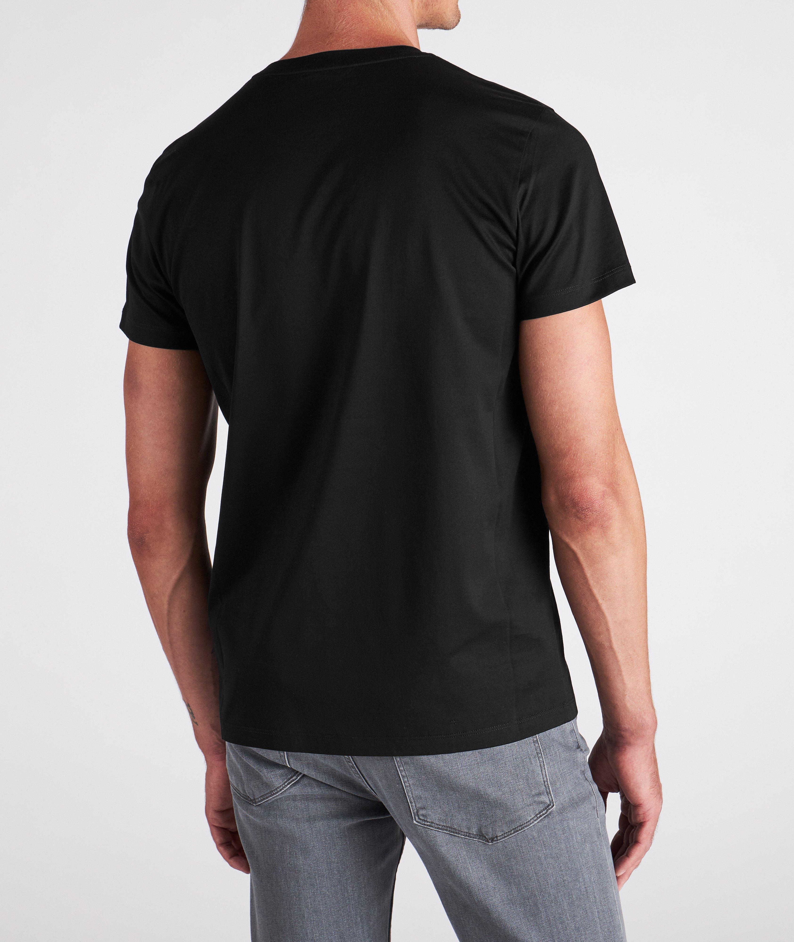 Double Logo Cotton T-Shirt image 2