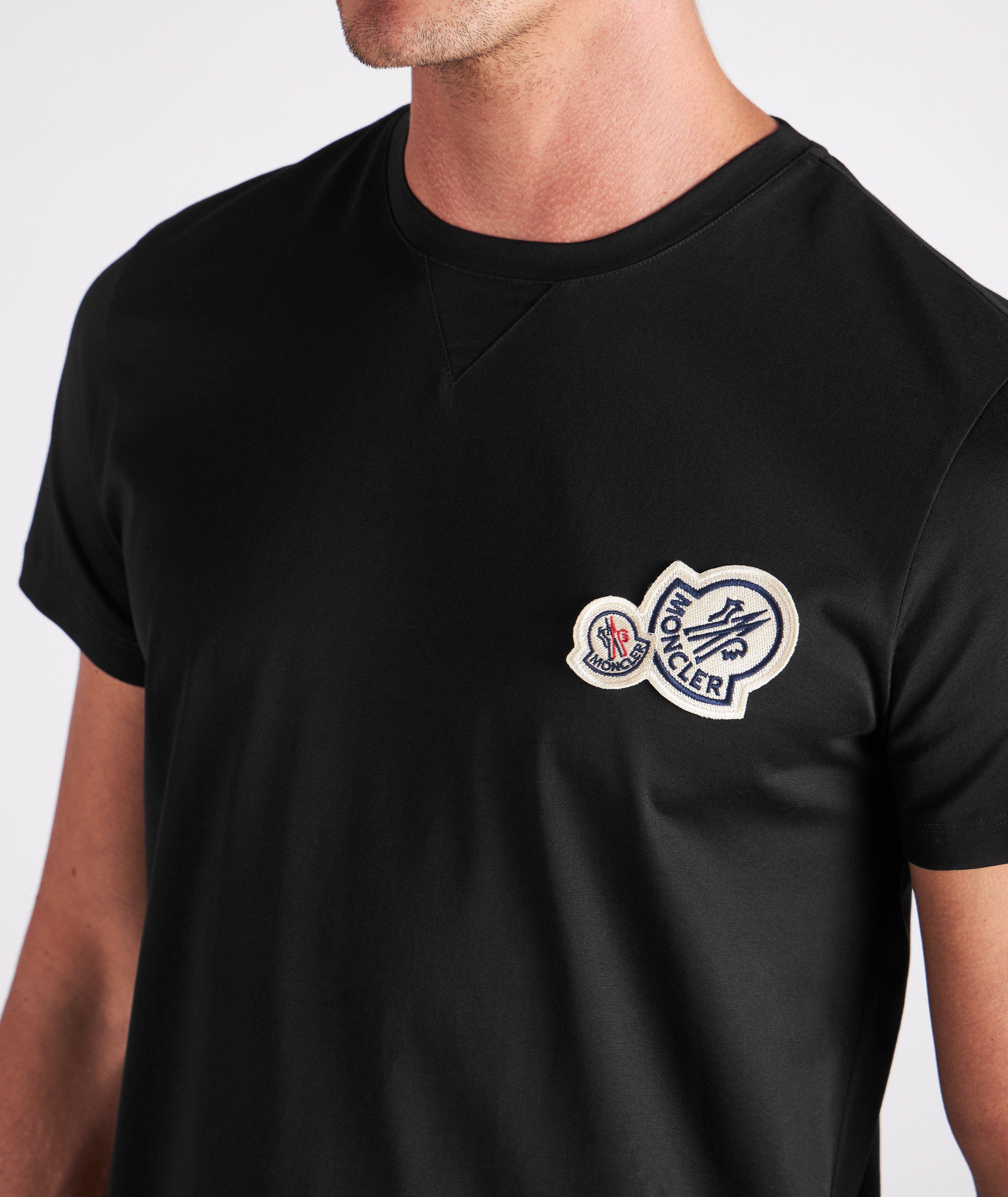 Double Logo Cotton T-Shirt image 3