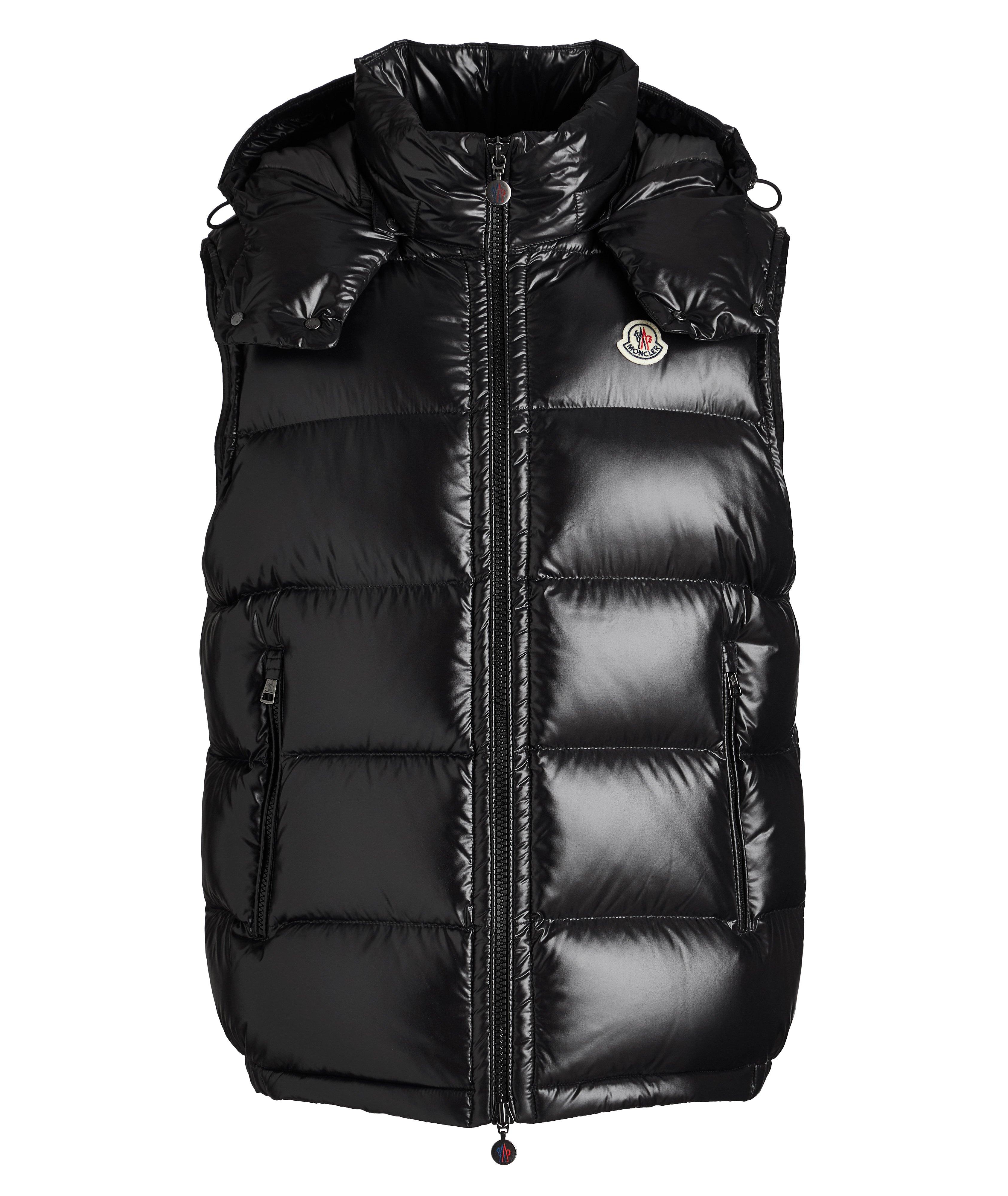 moncler hooded vest