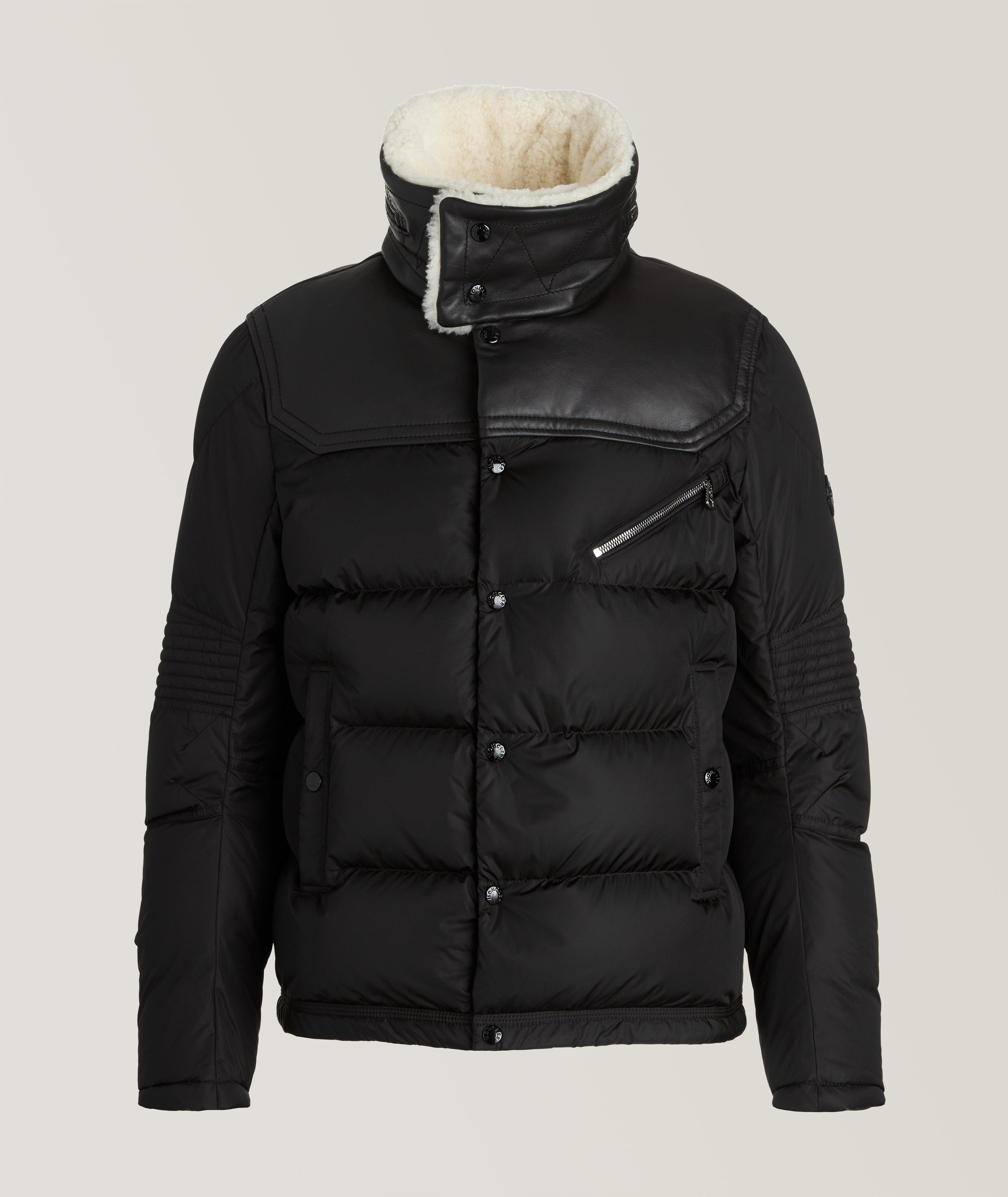 Moncler Leo Short Down Jacket | Coats | Harry Rosen