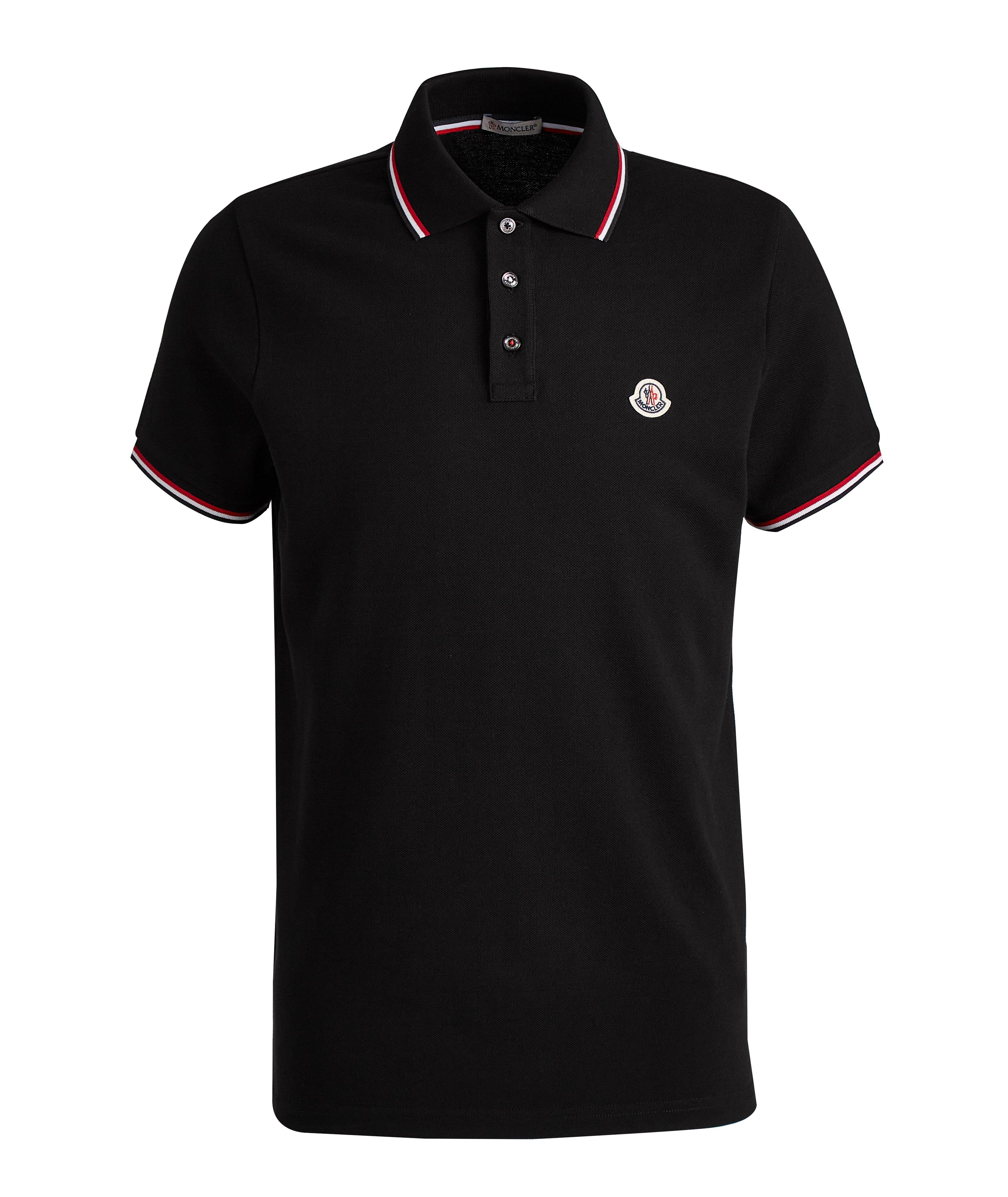 Short-Sleeve Logo Cotton Piqué Polo image 0