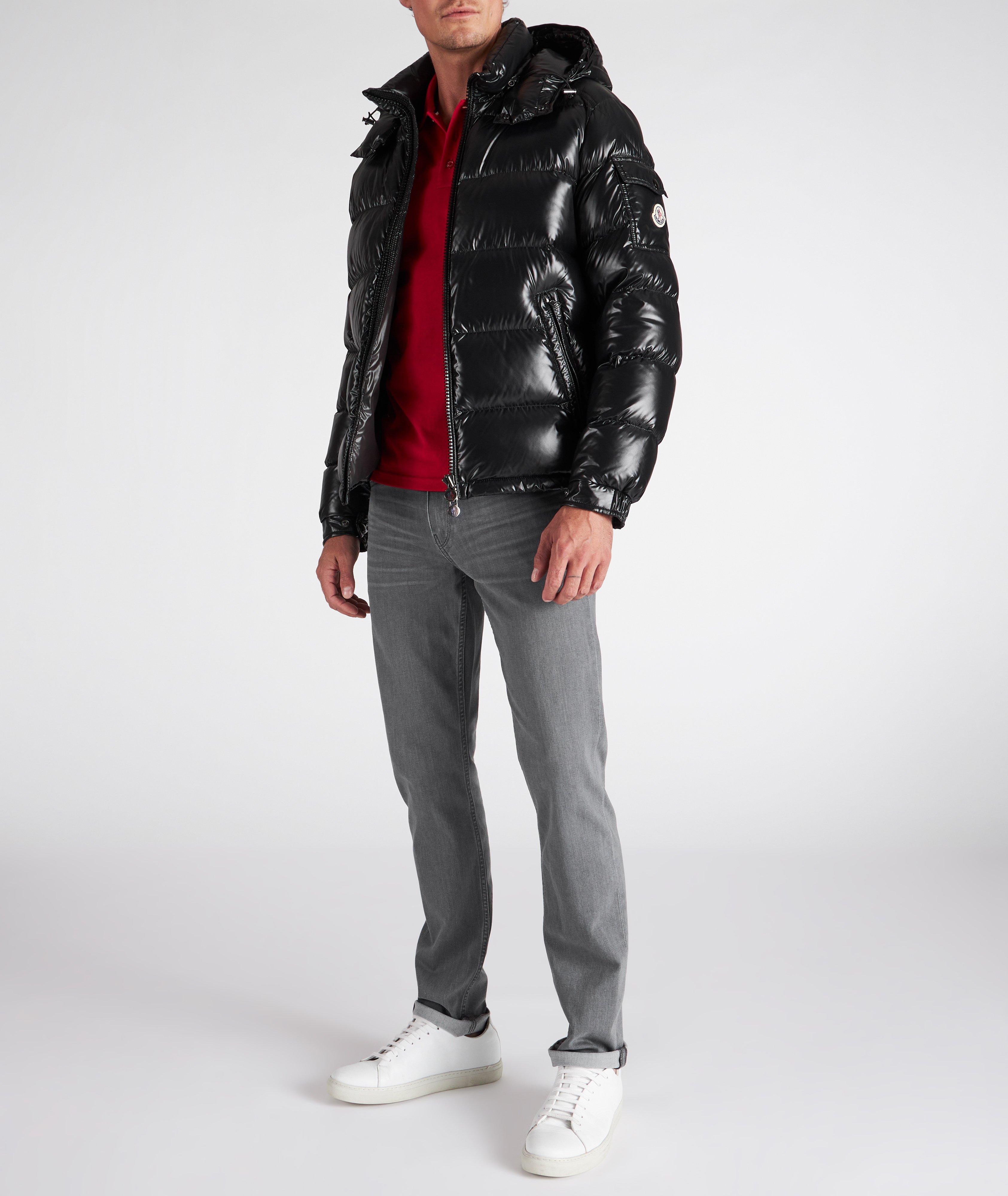 Moncler maya hotsell hooded puffer jacket