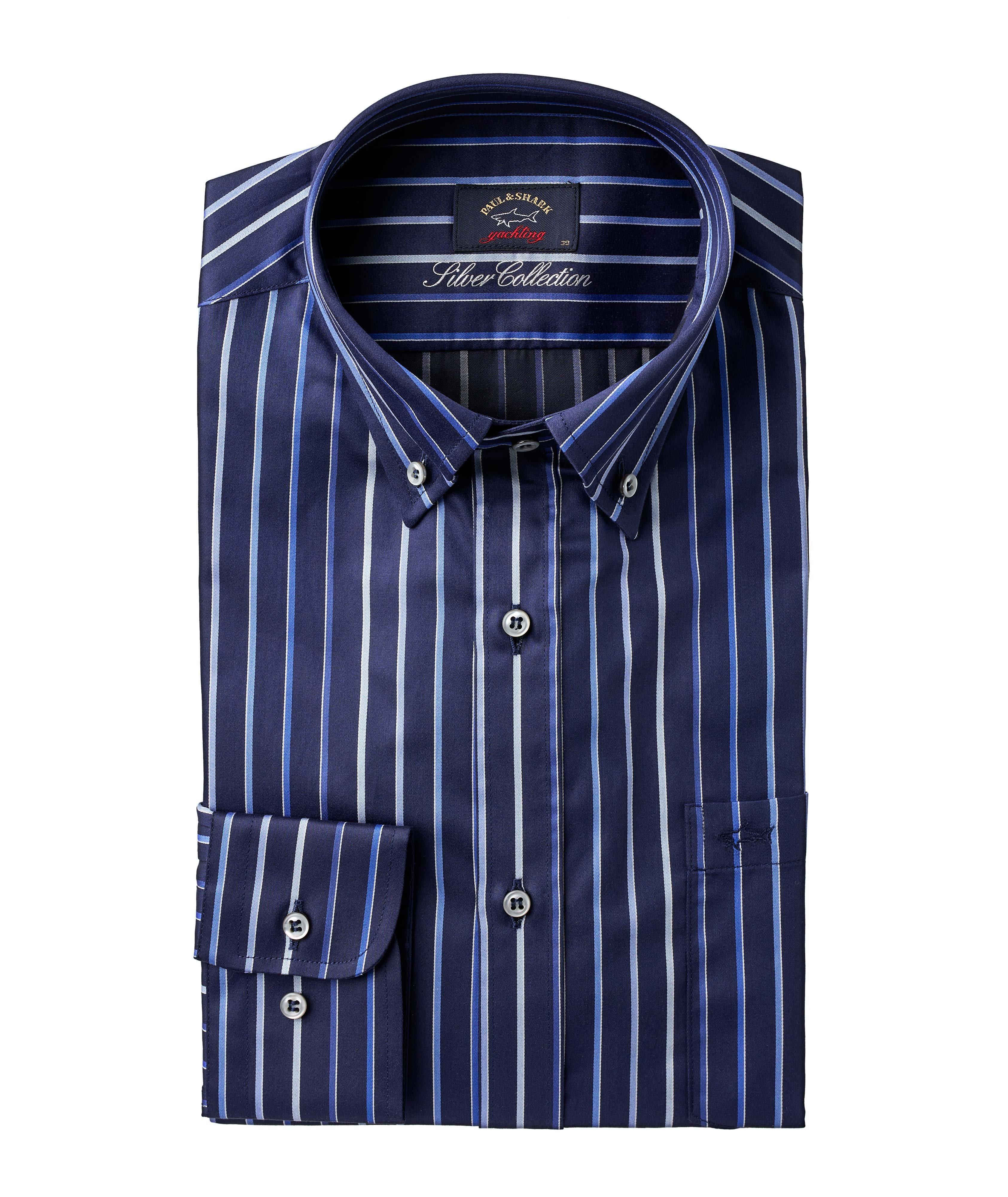 Stripe Cotton Sport Shirt image 0