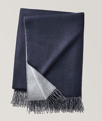 Johnstons of Elgin Cashmere Reversible Throw